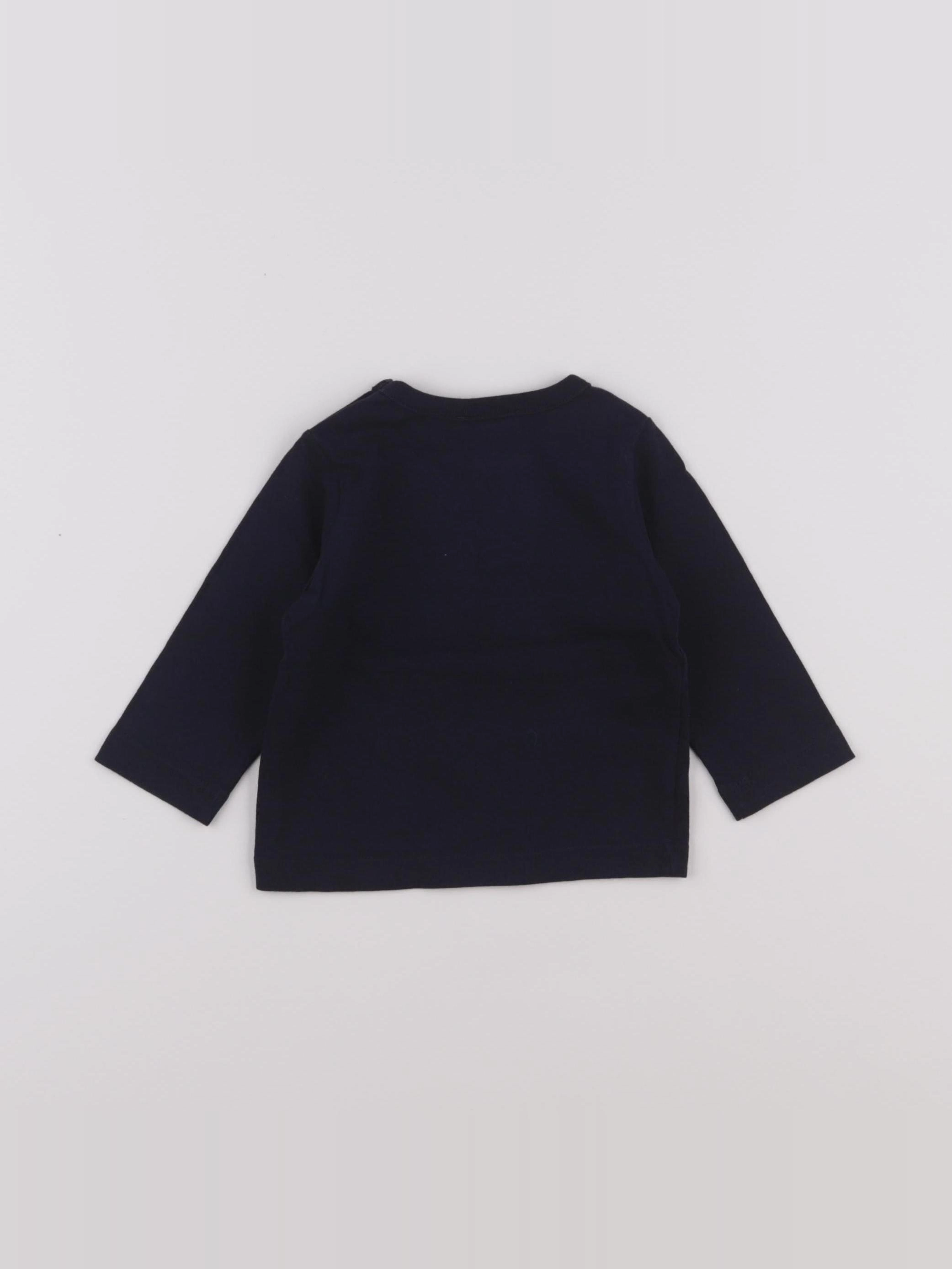 Jacadi - tee-shirt bleu - 6 mois