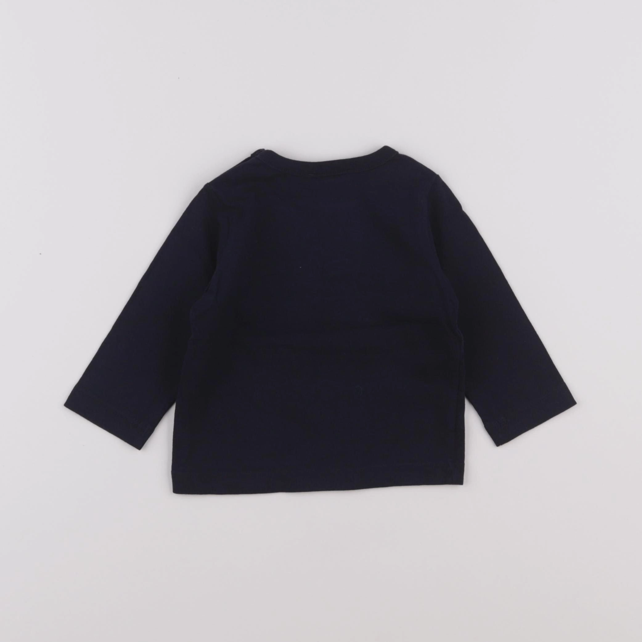 Jacadi - tee-shirt bleu - 6 mois