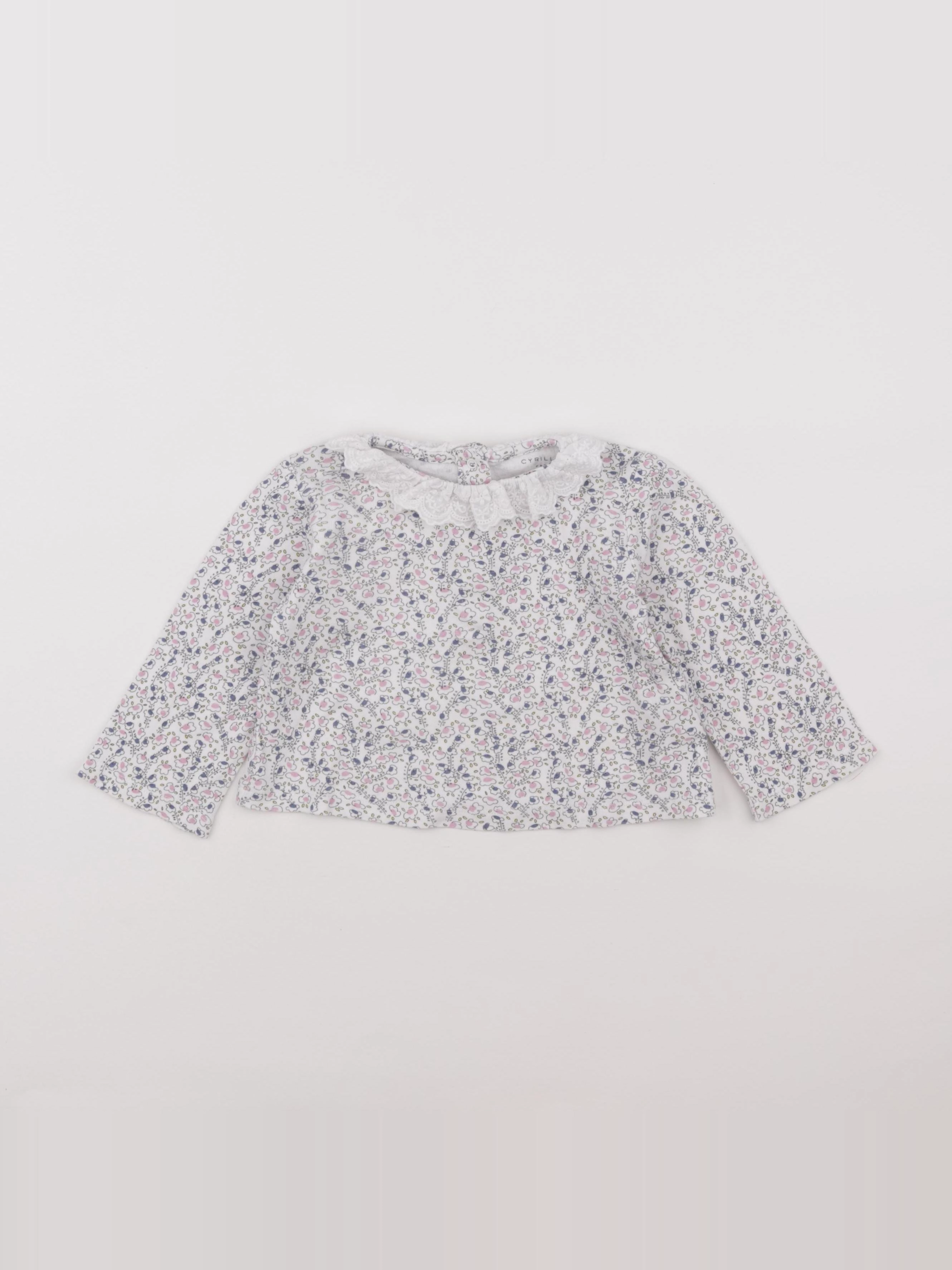 Cyrillus - tee-shirt multicolore - 24 mois