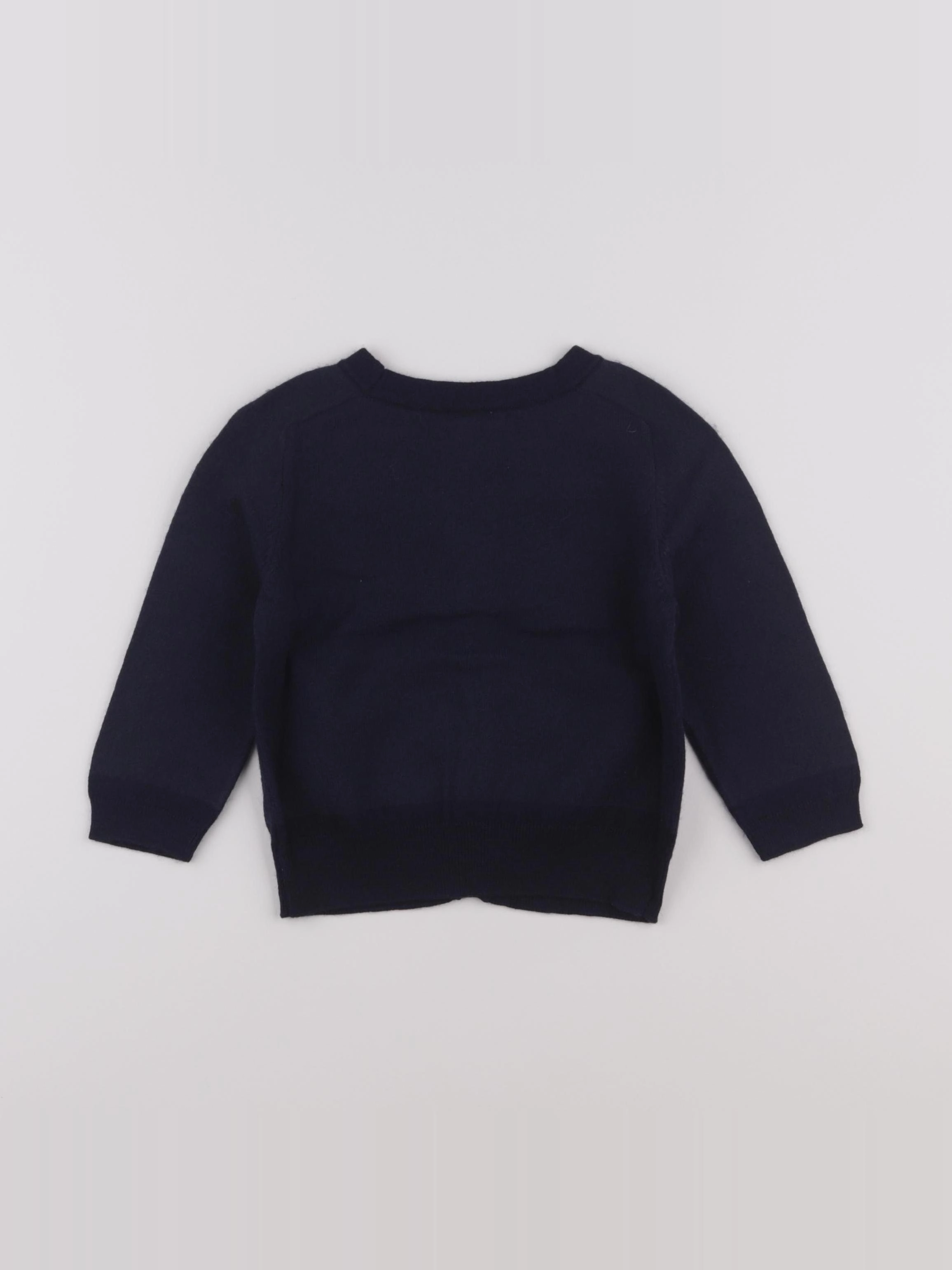 Jacadi - gilet bleu - 24 mois