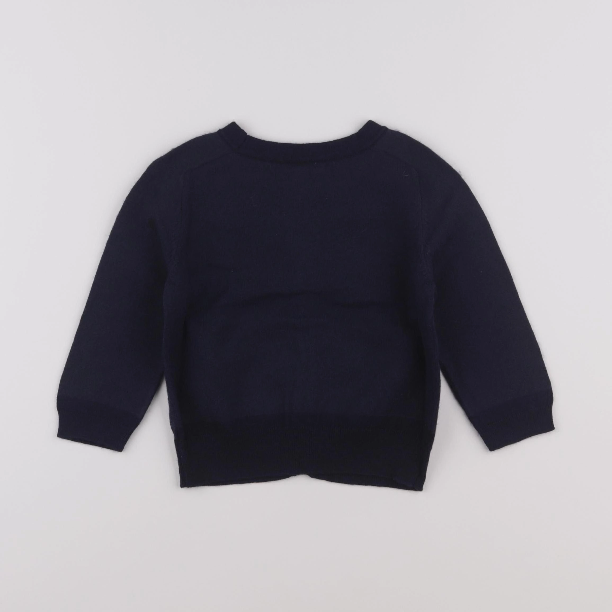 Jacadi - gilet bleu - 24 mois