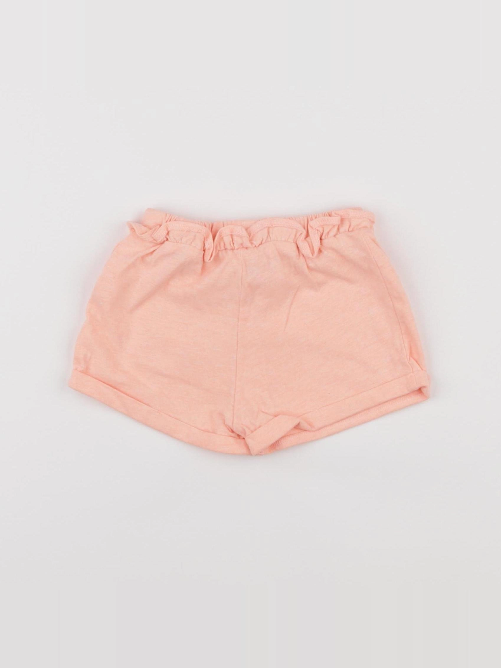 Tape à l'oeil - short rose - 12 mois