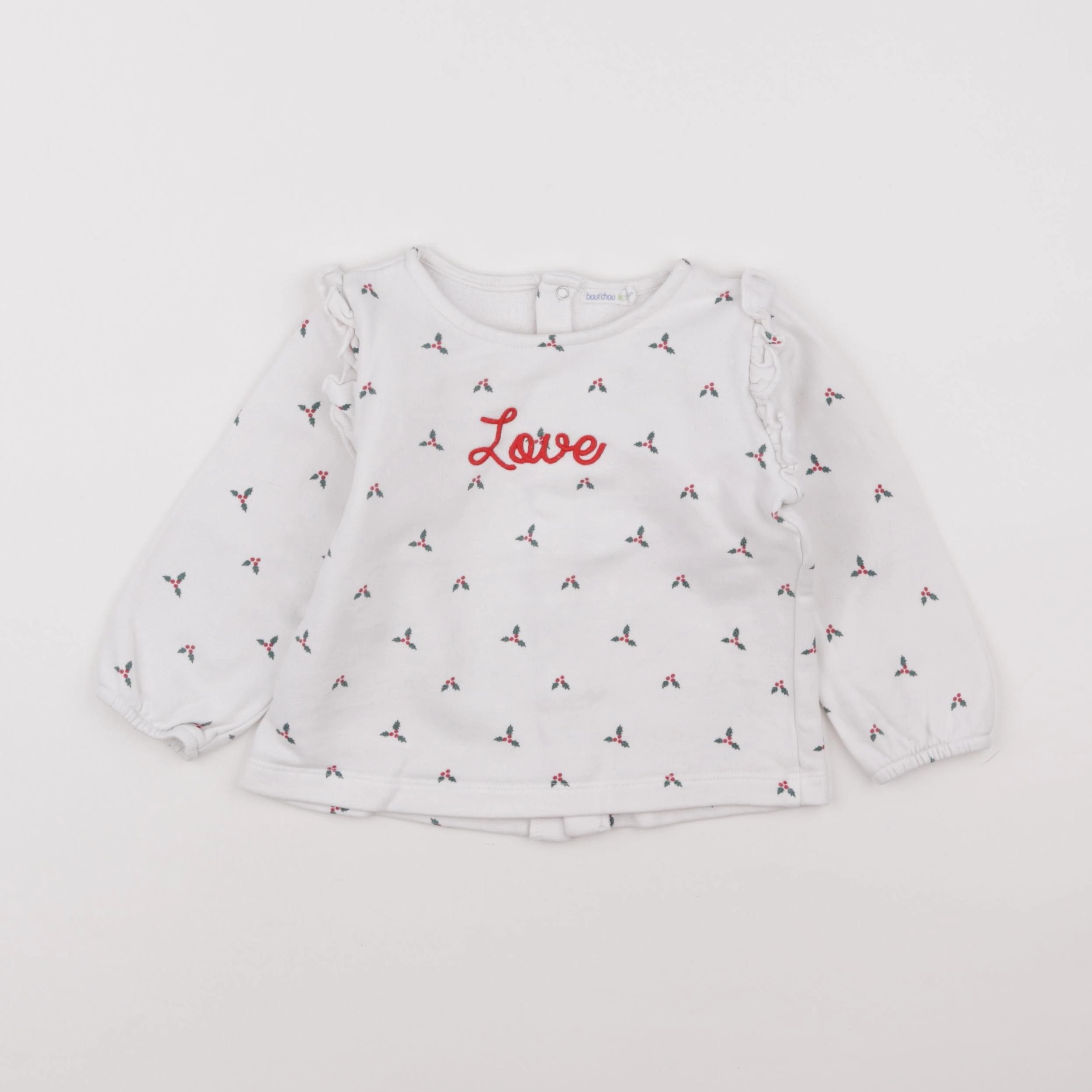 Boutchou - sweat multicolore - 24 mois