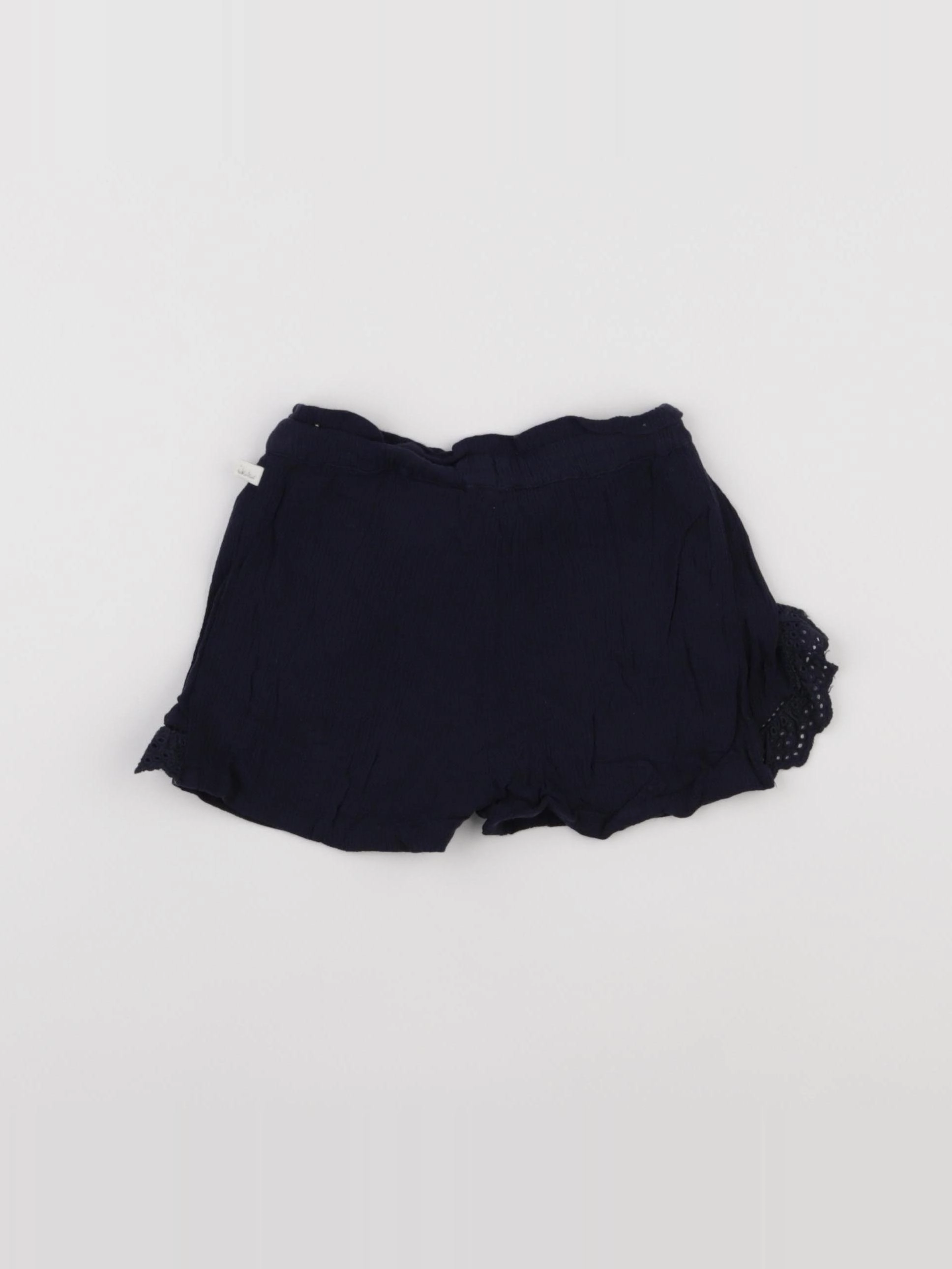 IKKS - short bleu - 18 mois