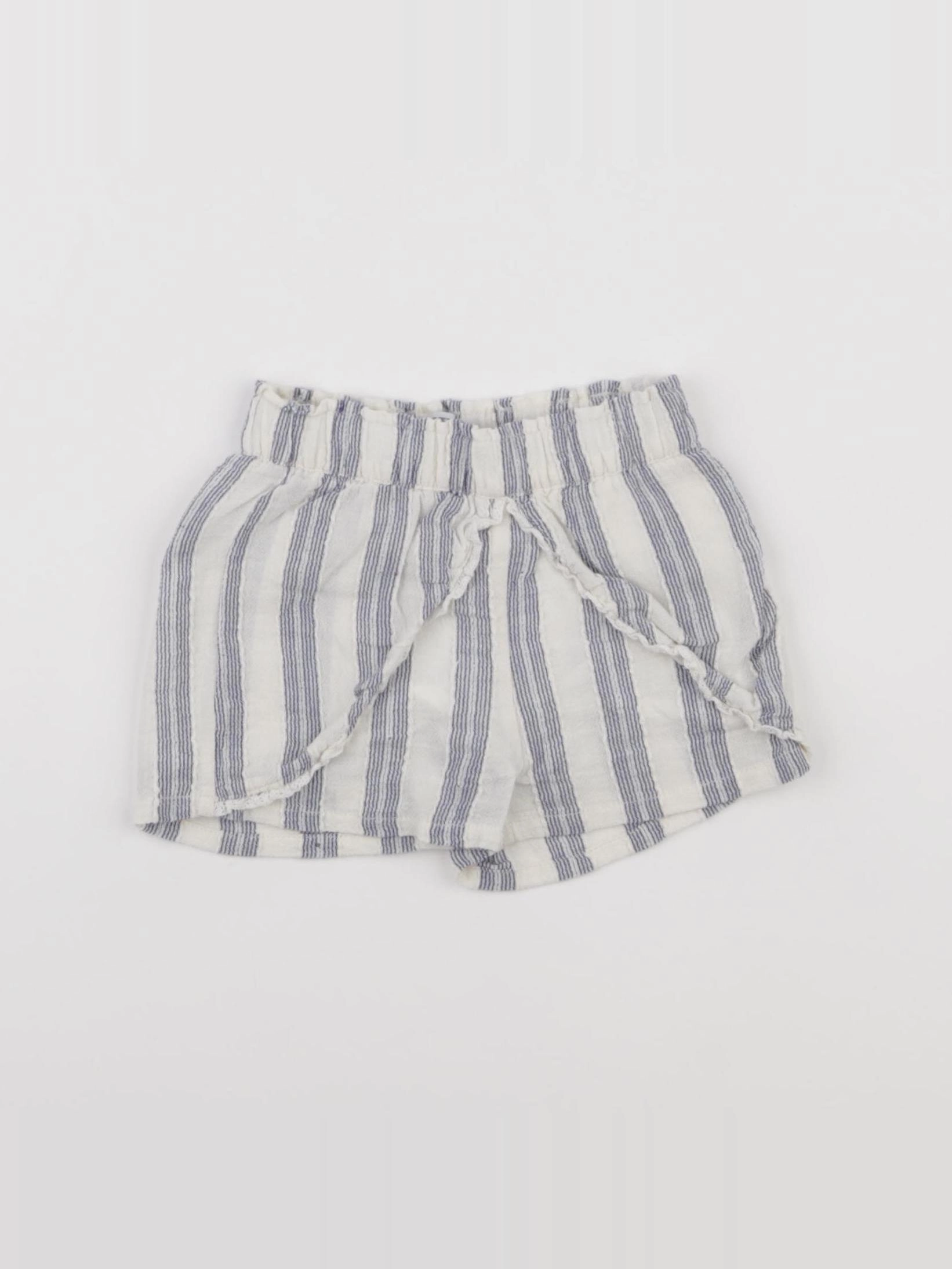 IKKS - short bleu - 12 mois
