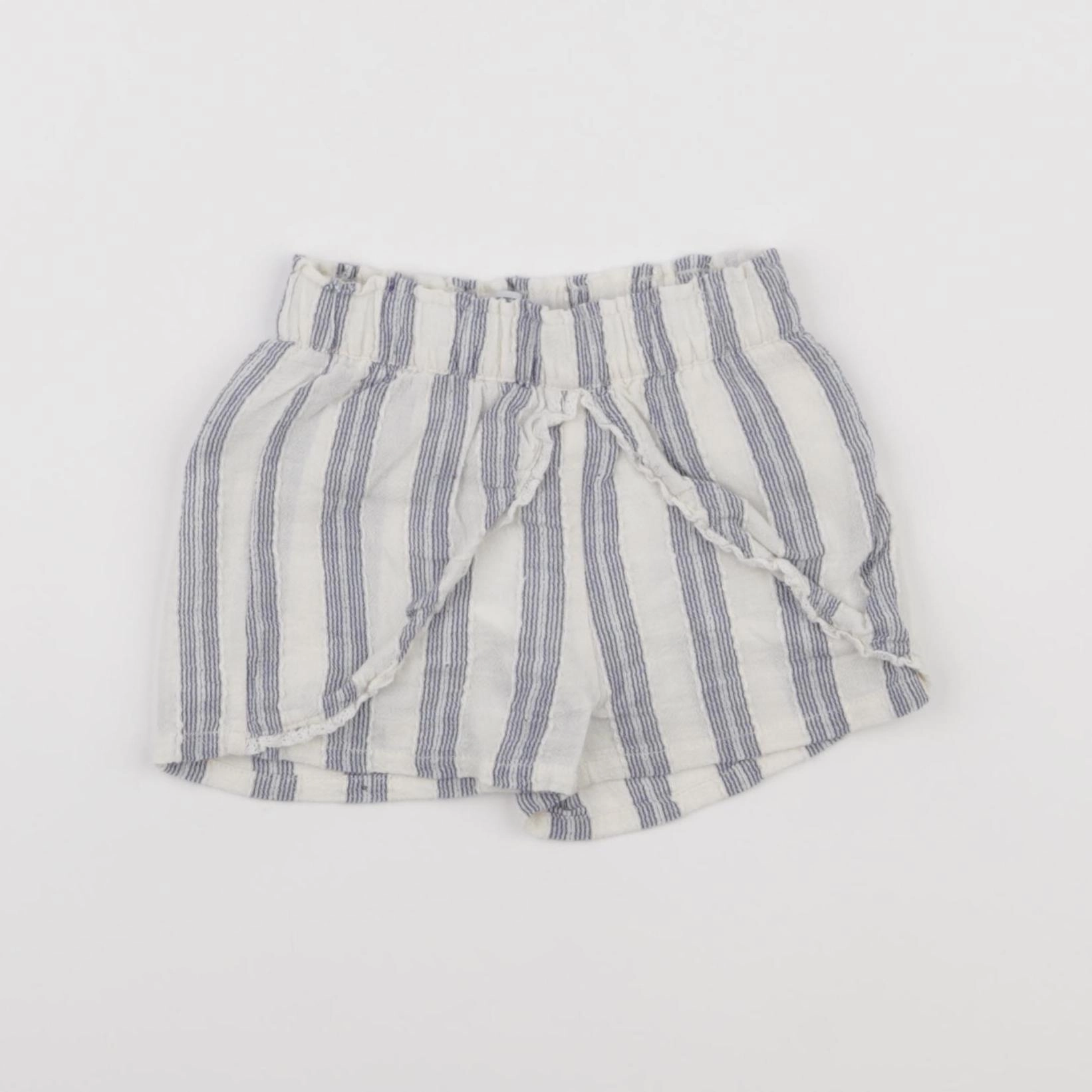 IKKS - short bleu - 12 mois