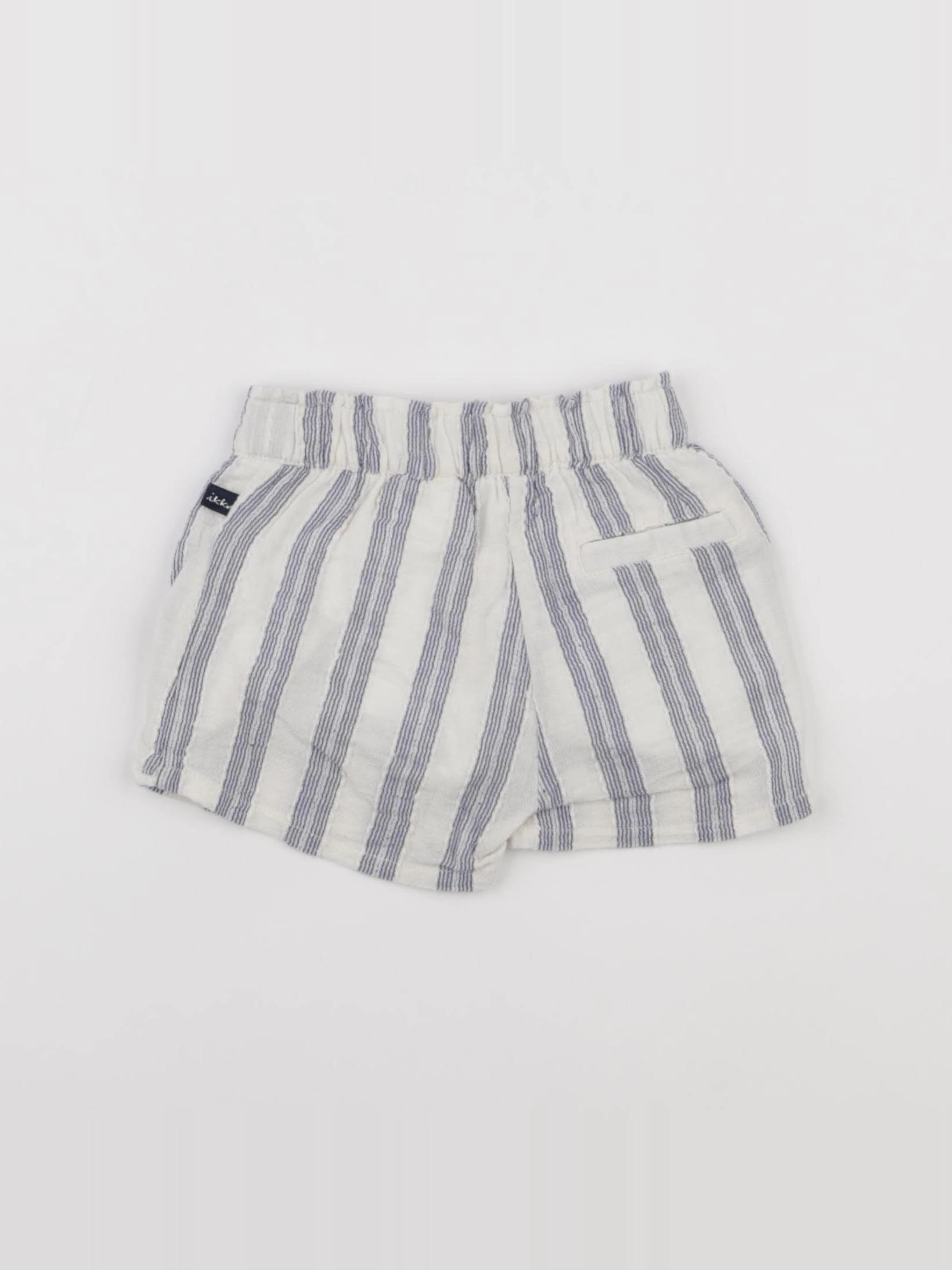 IKKS - short bleu - 12 mois
