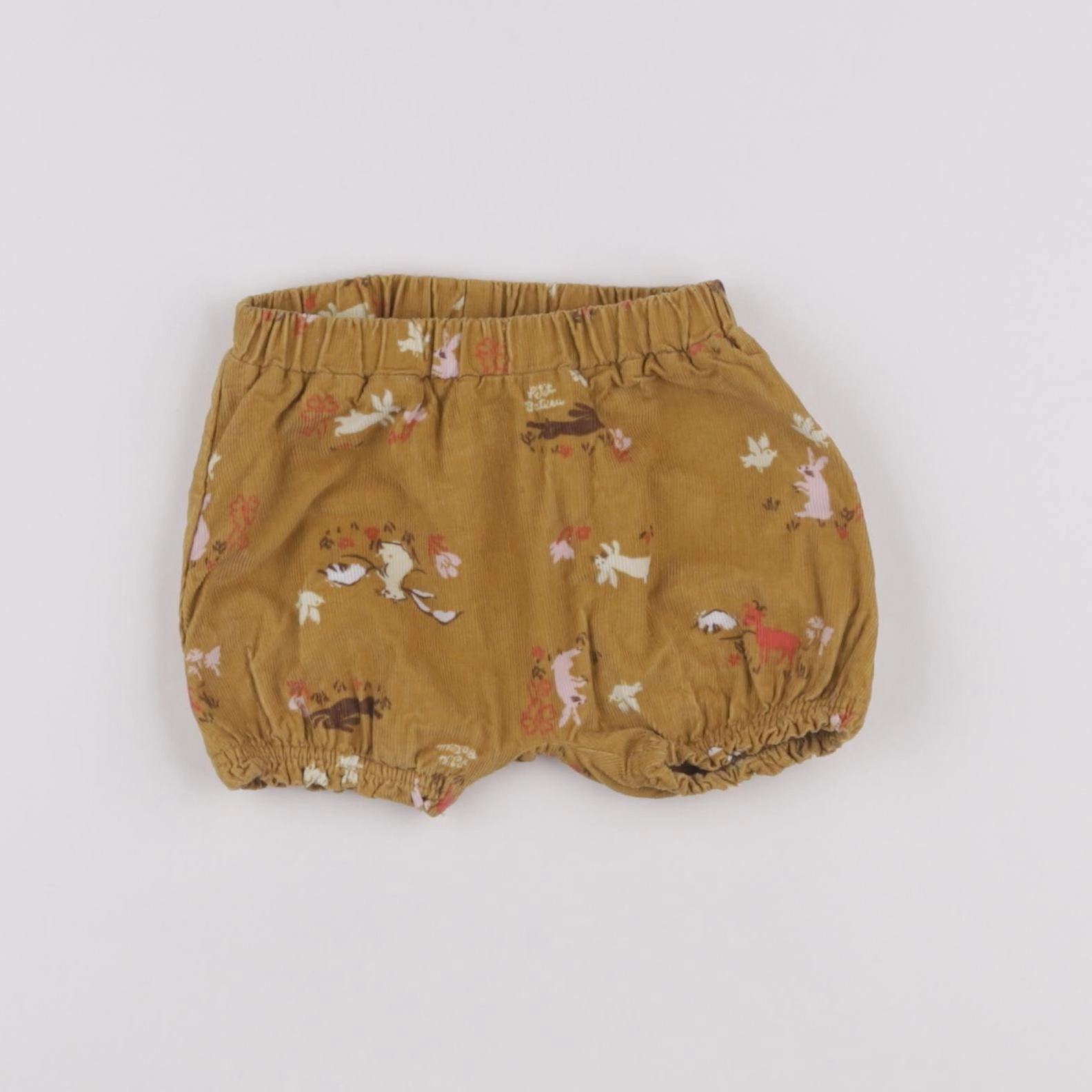 Petit Bateau - bloomer jaune - 6 mois