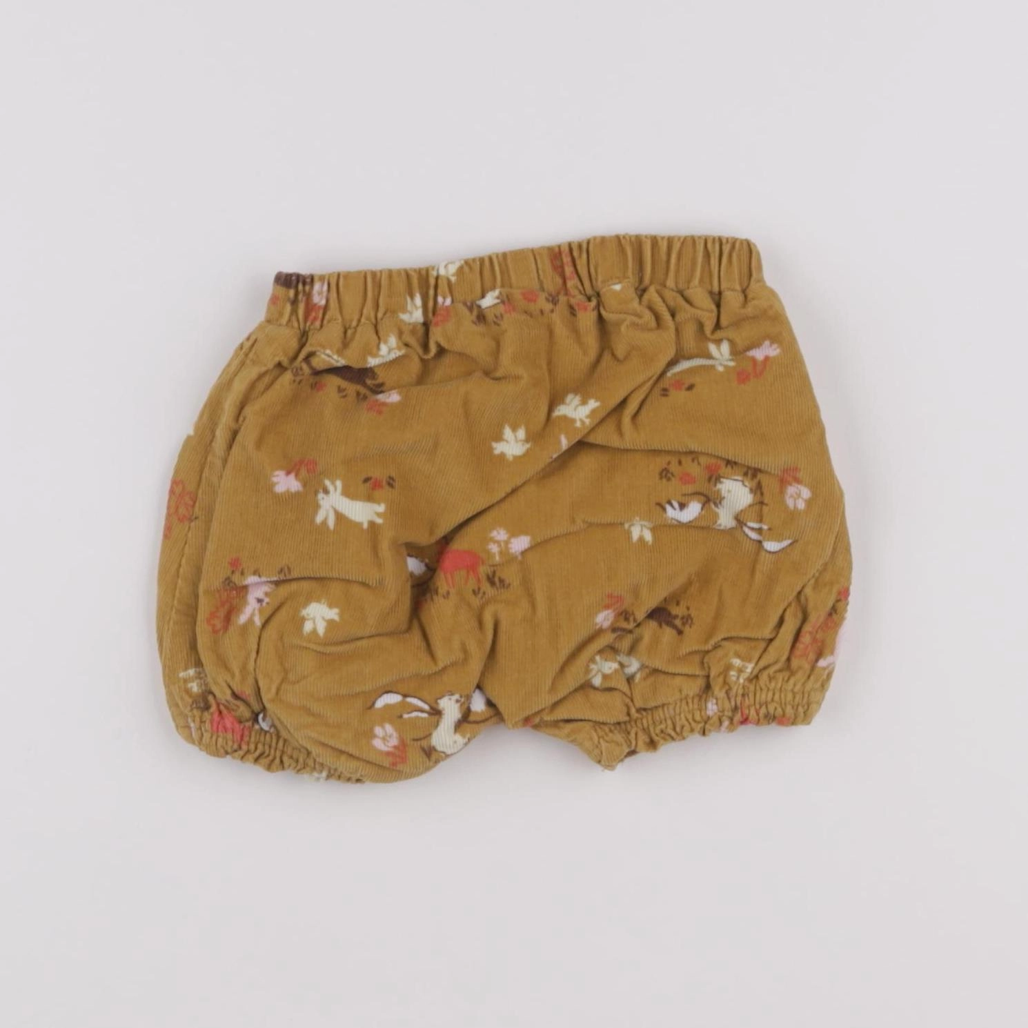 Petit Bateau - bloomer jaune - 6 mois