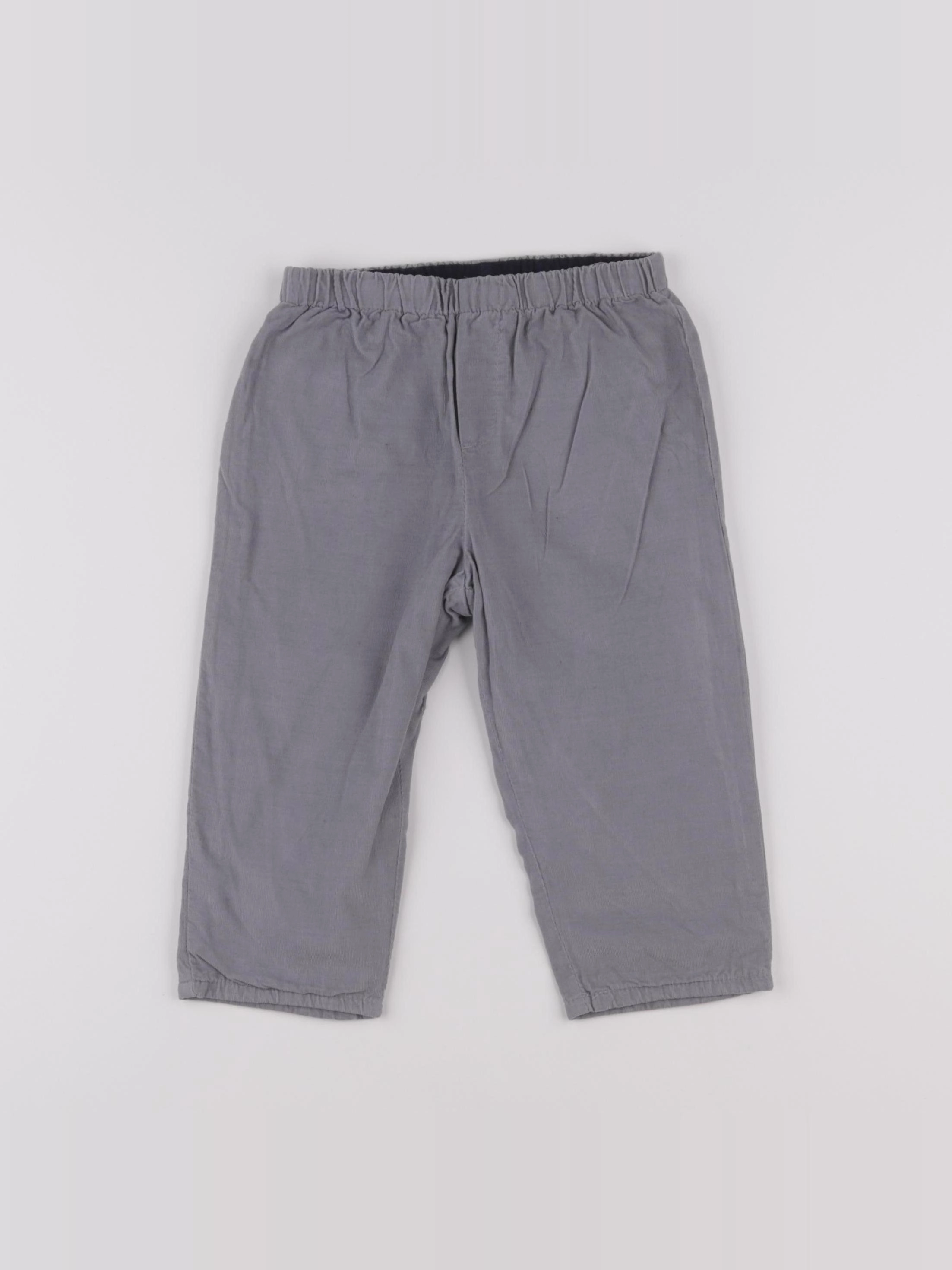 Jacadi - pantalon gris - 18 mois