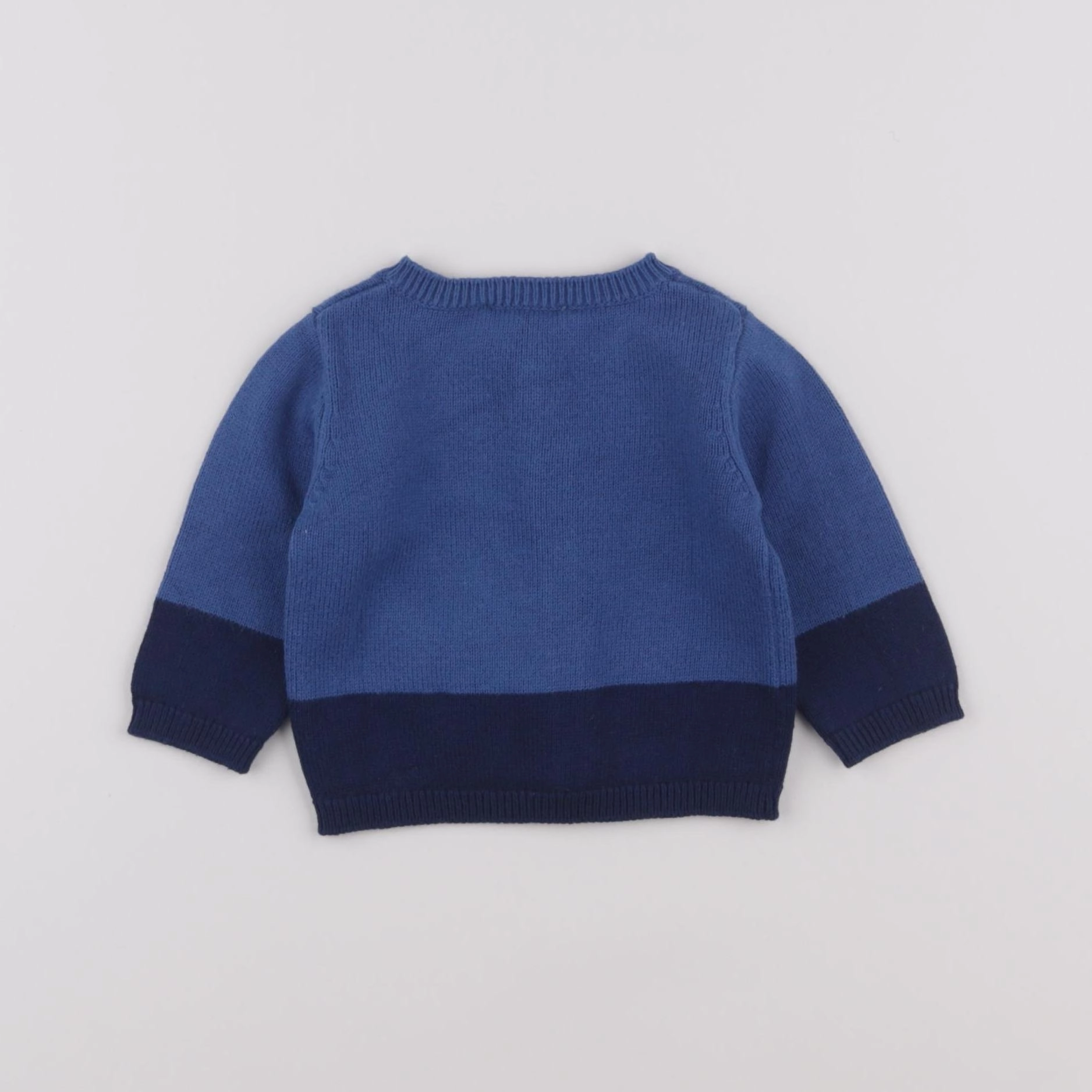 Jacadi - gilet bleu - 3 mois