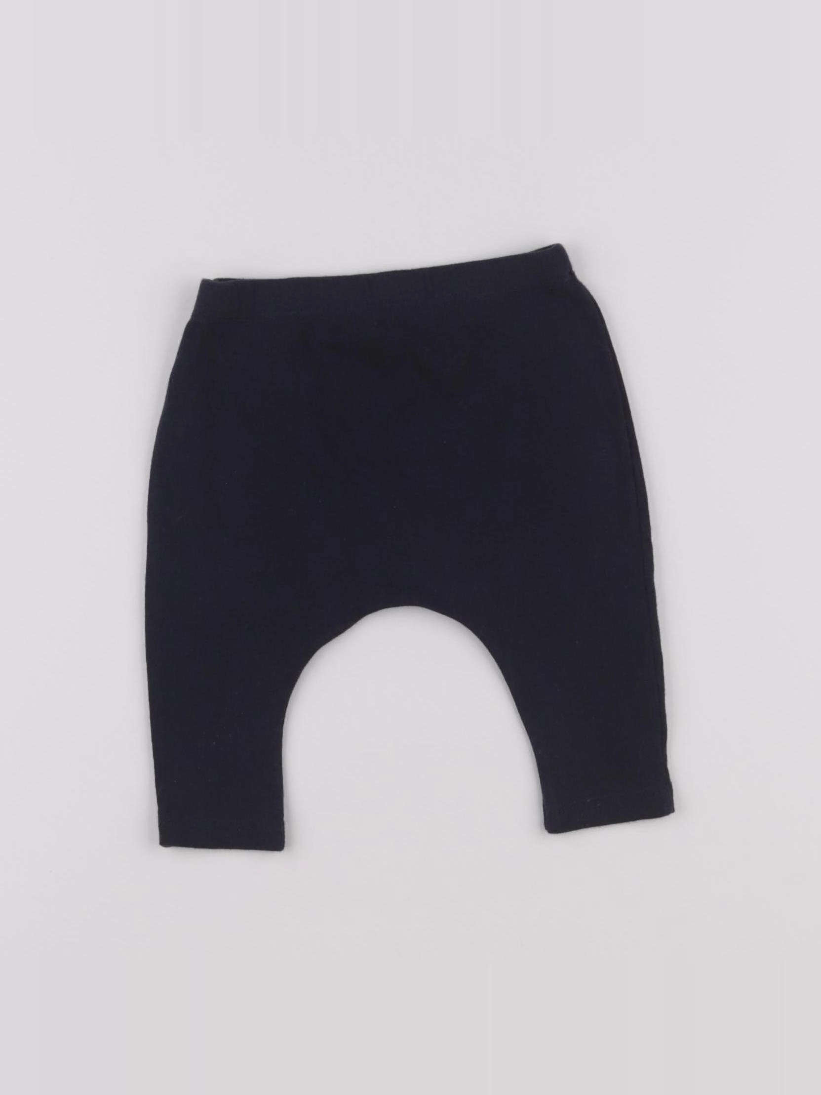 Petit Bateau - sarouel bleu - 3 mois