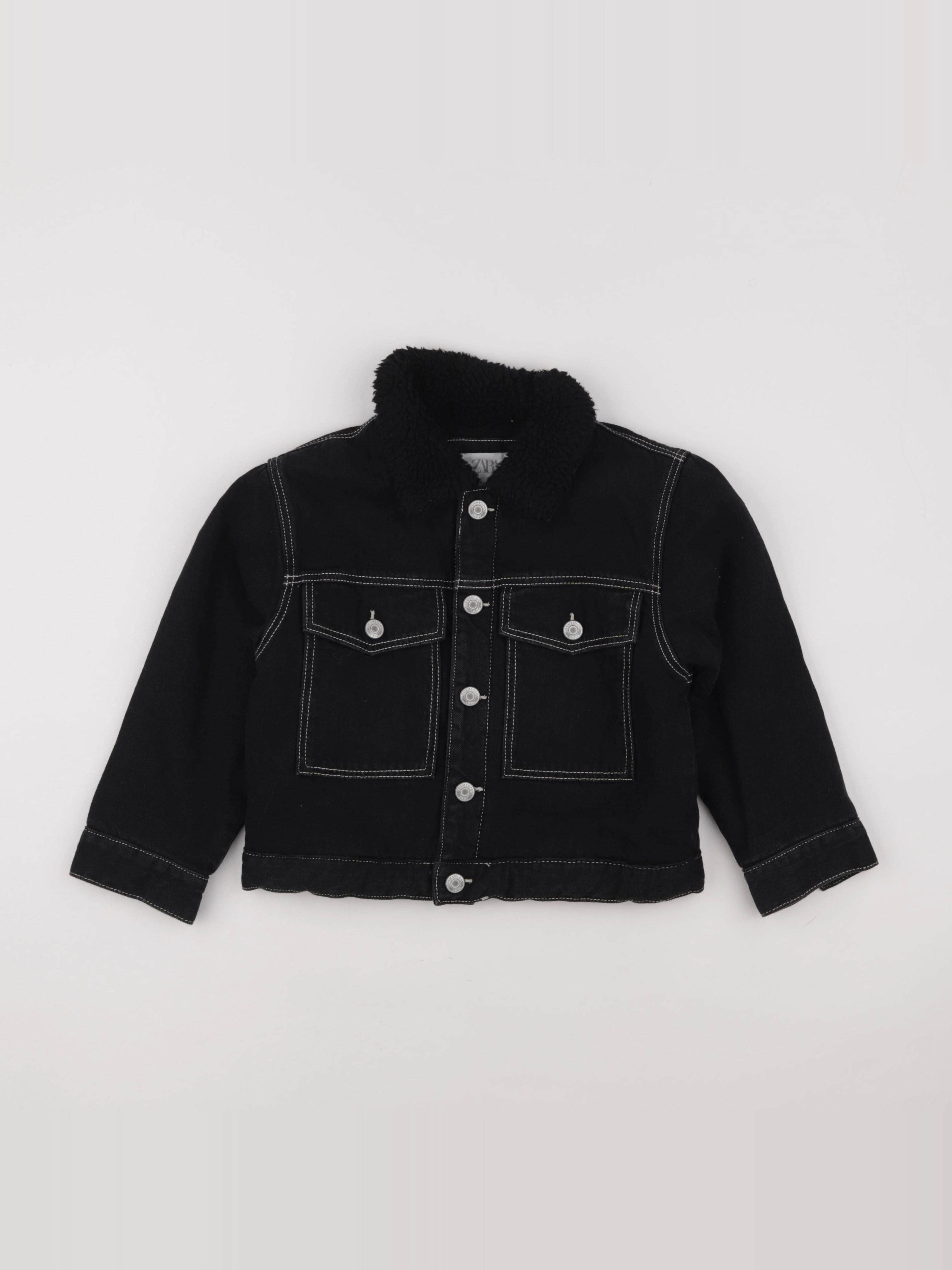 Zara - veste noir - 5/6 ans