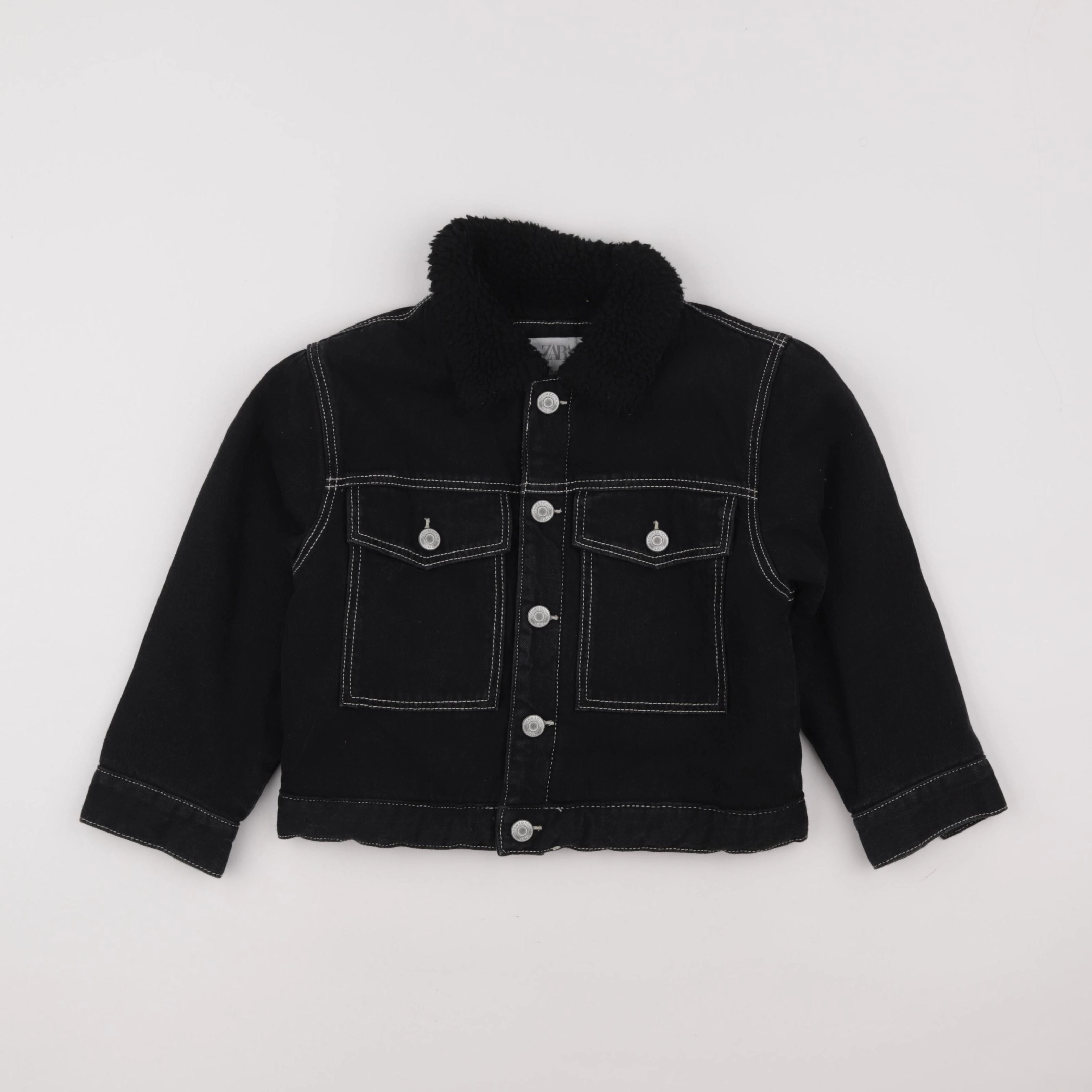Zara - veste noir - 5/6 ans