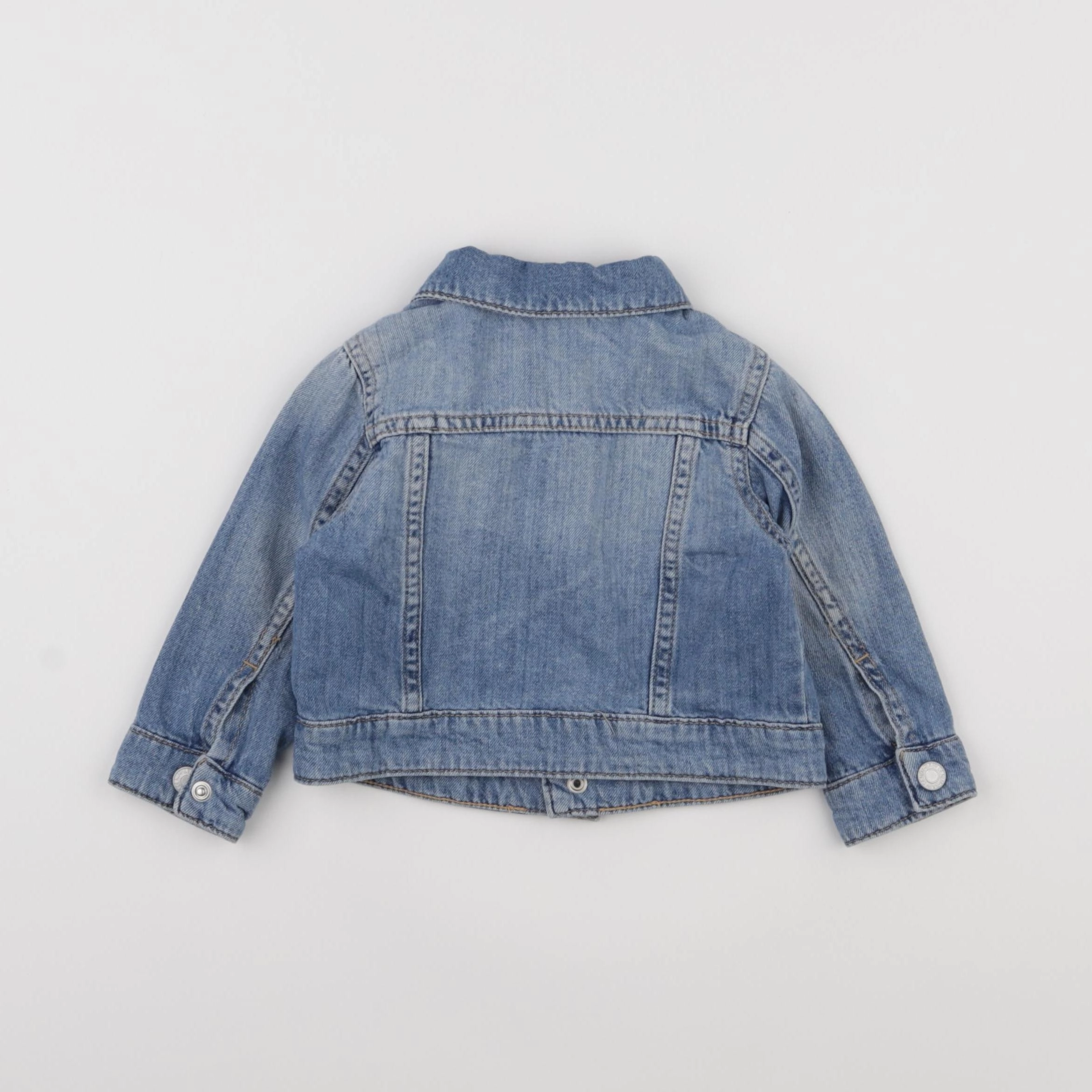 H&M - veste bleu - 9 mois