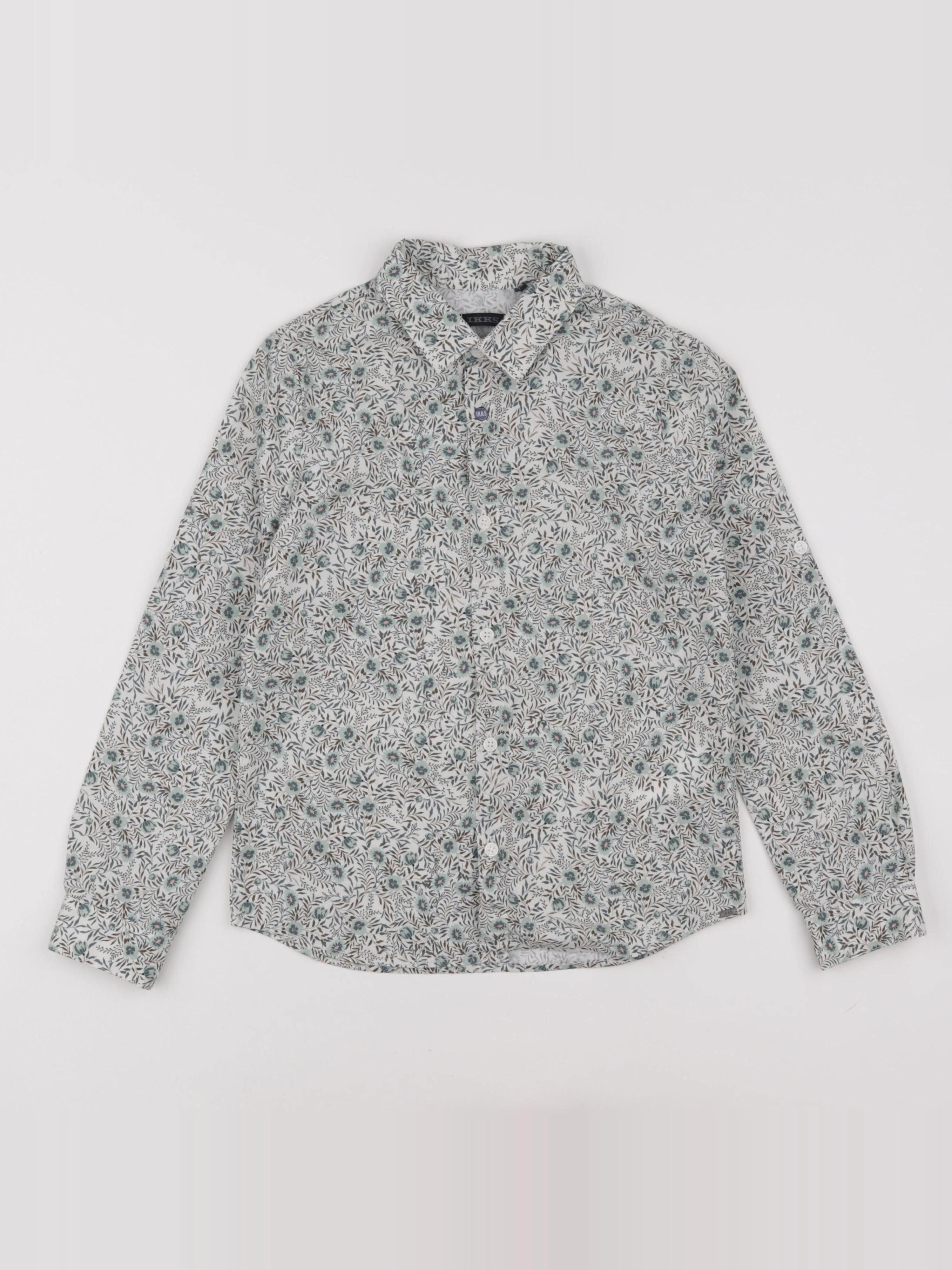 IKKS - chemise vert - 8 ans