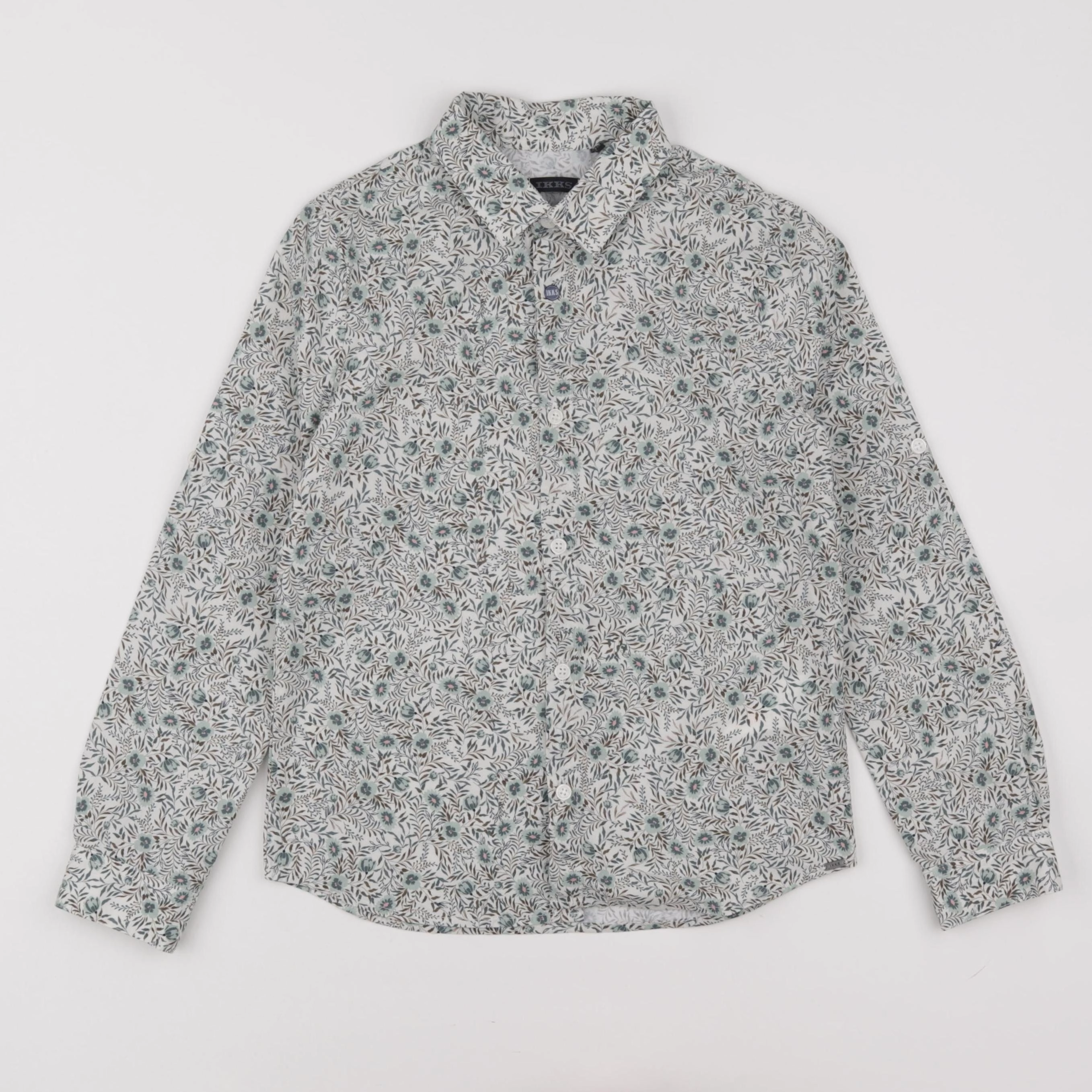 IKKS - chemise vert - 8 ans