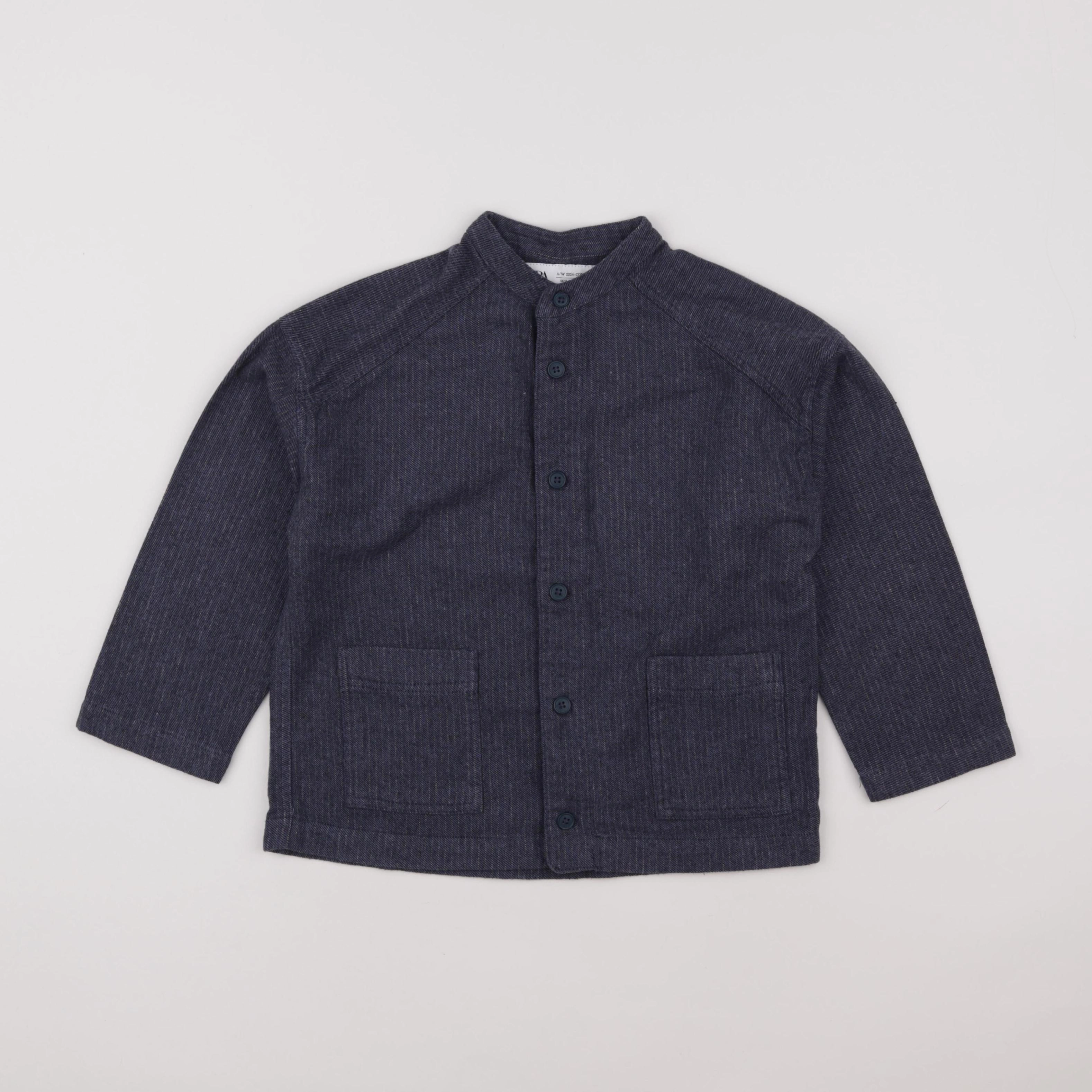 Zara - chemise bleu - 7 ans