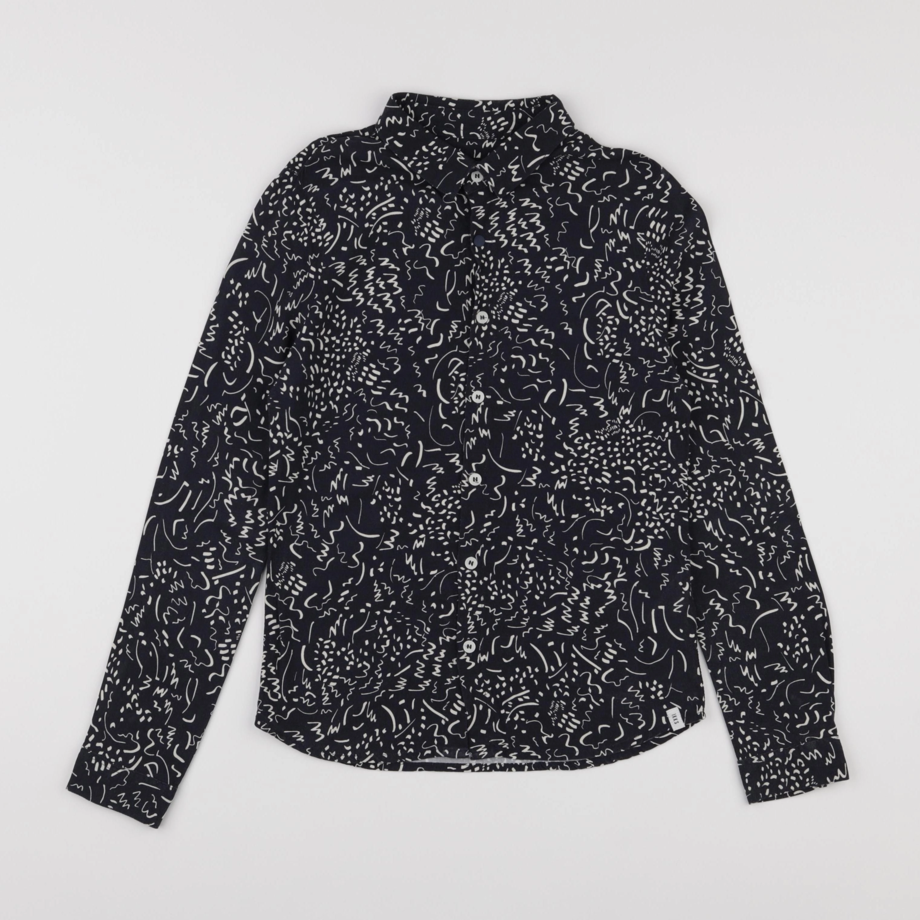 IKKS - chemise noir - 10 ans