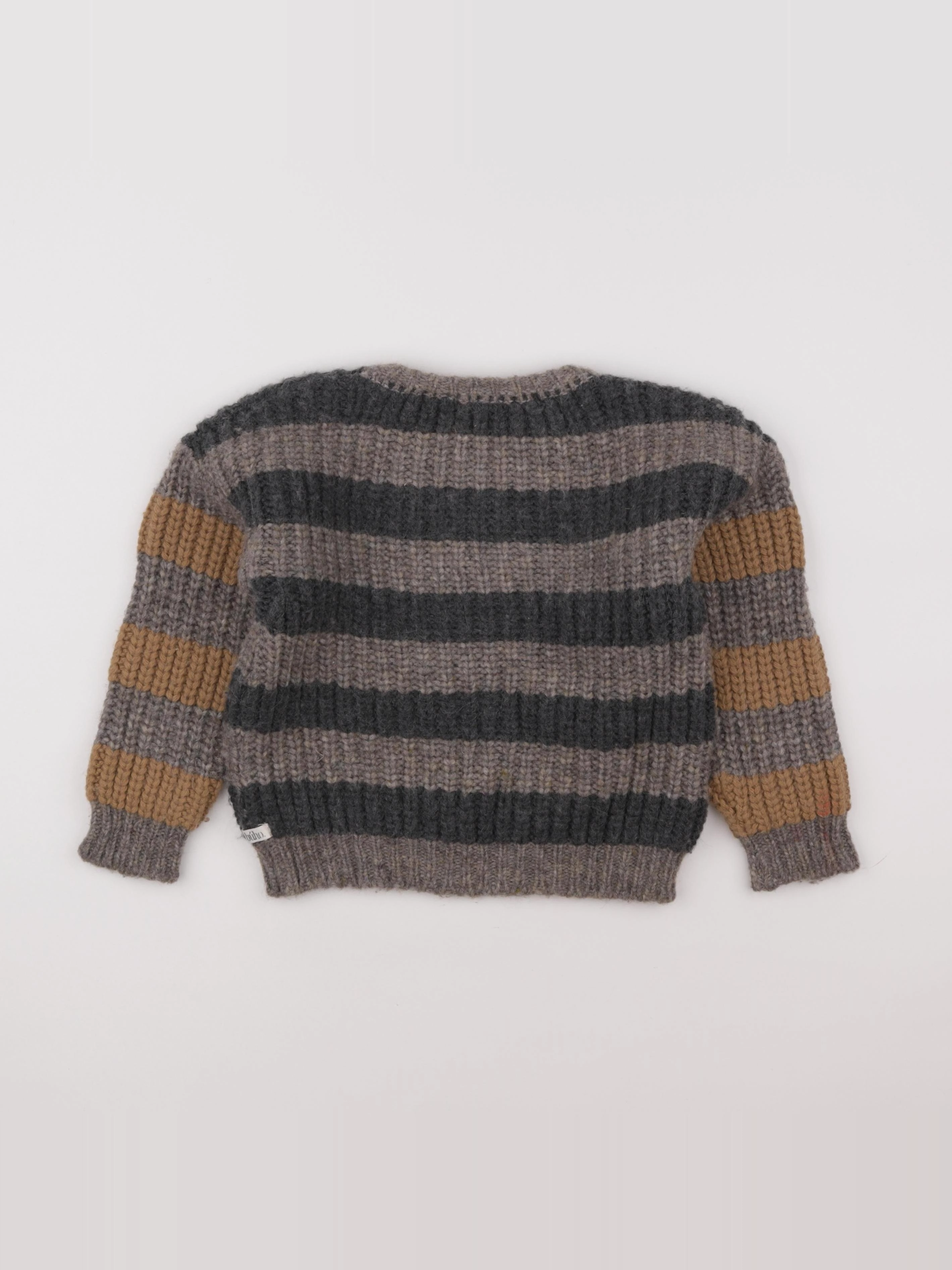 Buho - pull marron - 4 ans