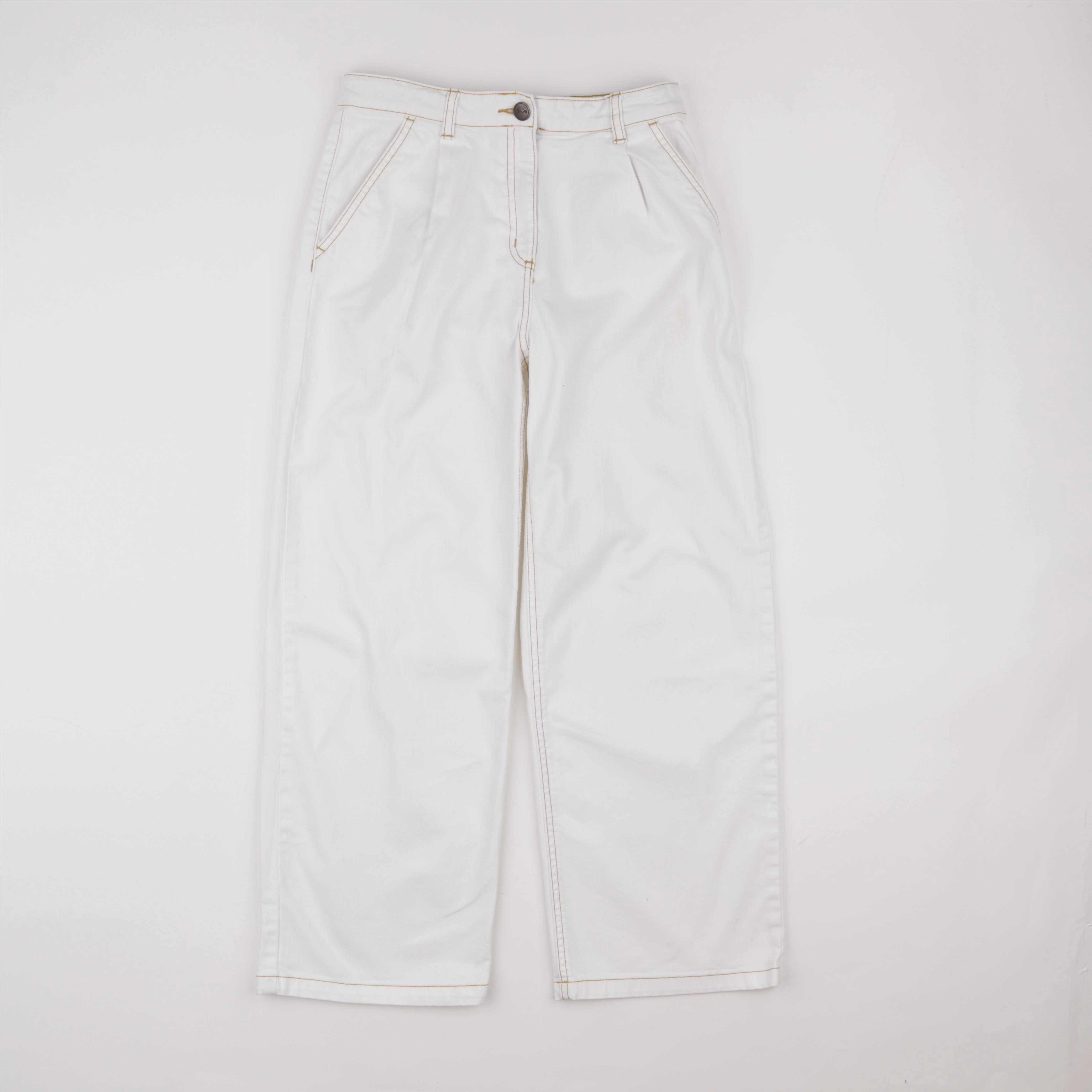 Cyrillus - pantalon blanc - 12 ans