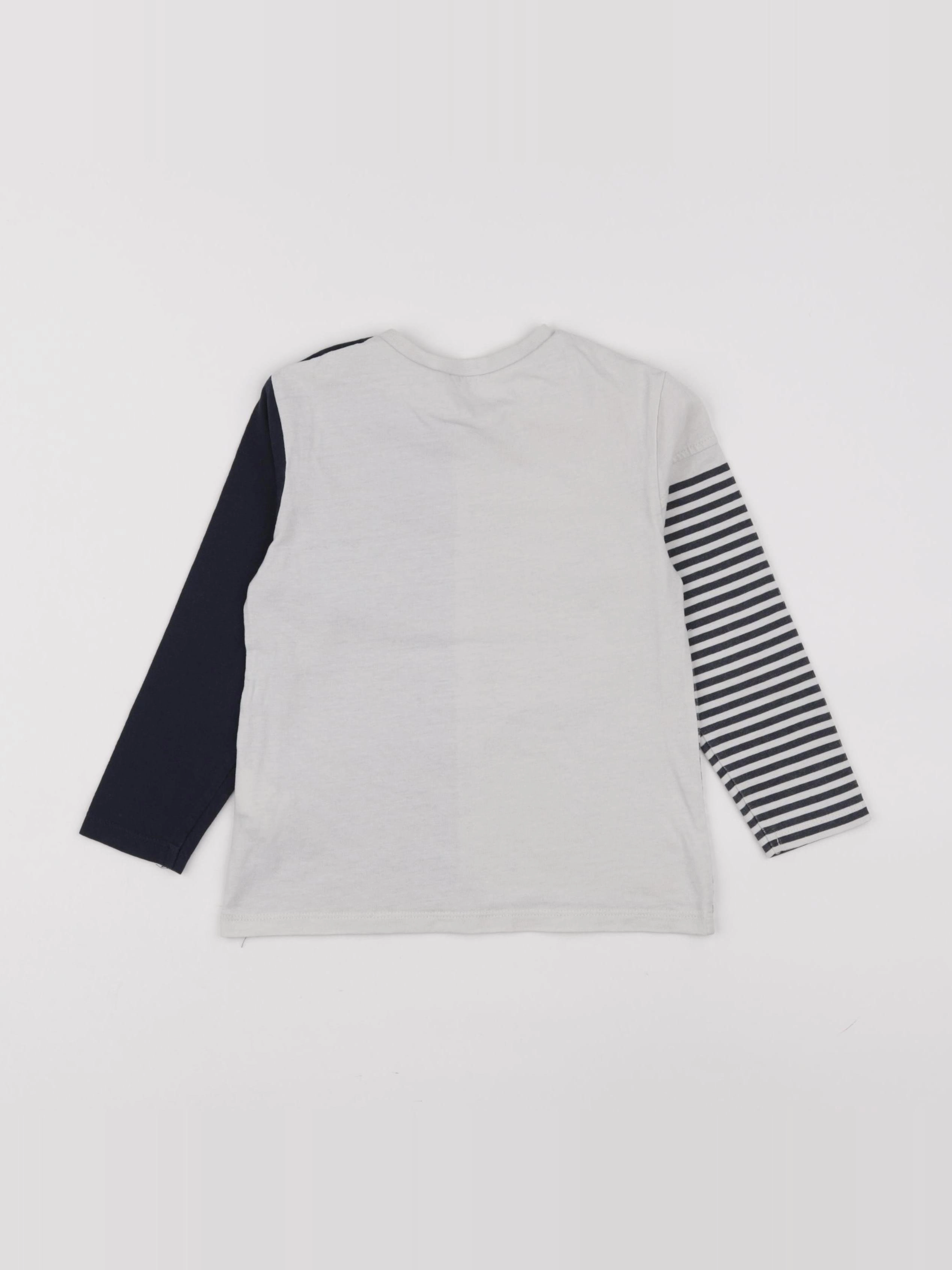 IKKS - tee-shirt bleu - 3 ans