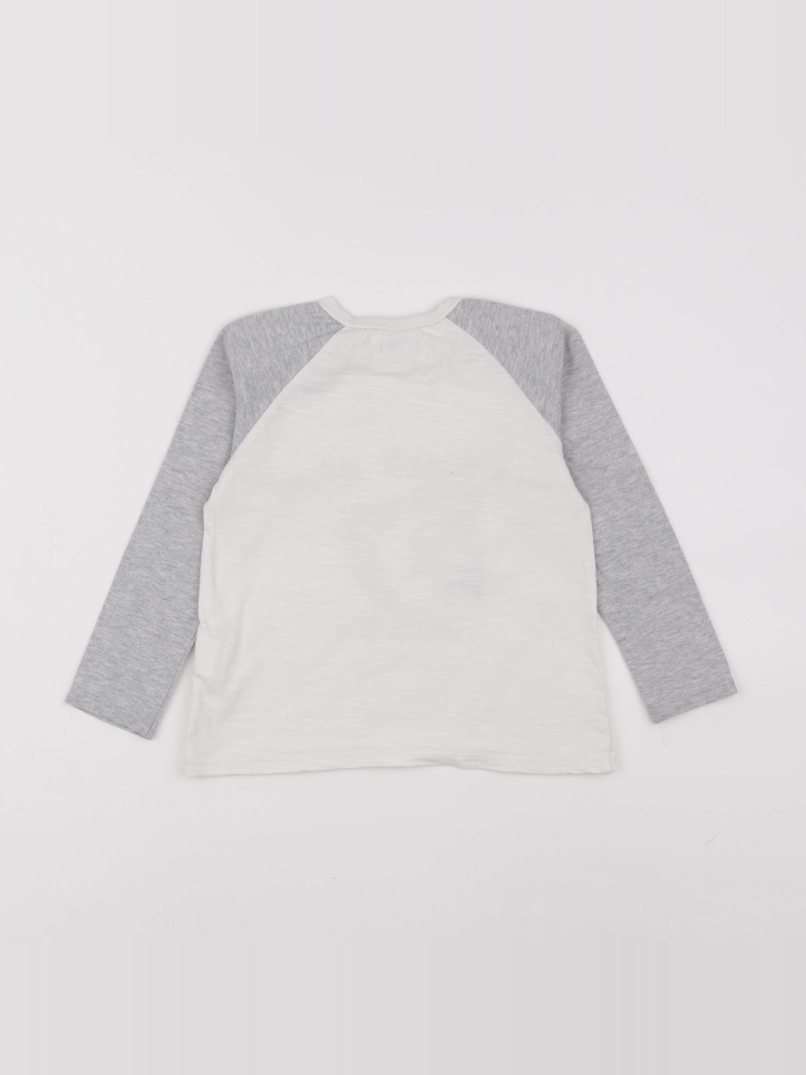 IKKS - tee-shirt blanc - 3 ans