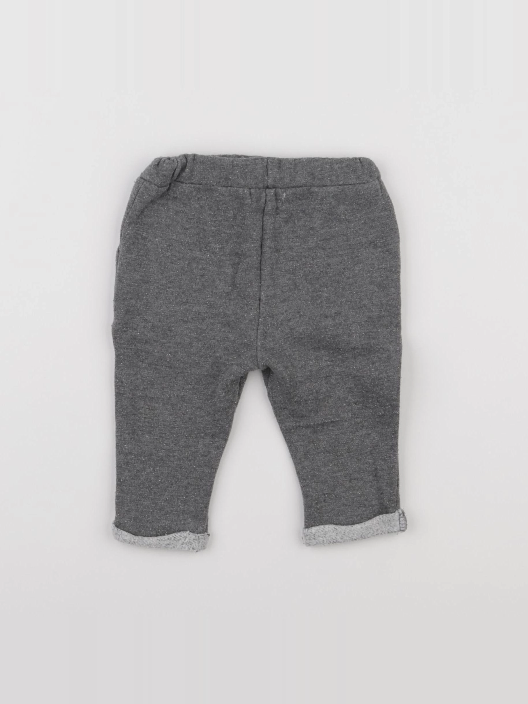 Vertbaudet - jogging gris - 6 mois