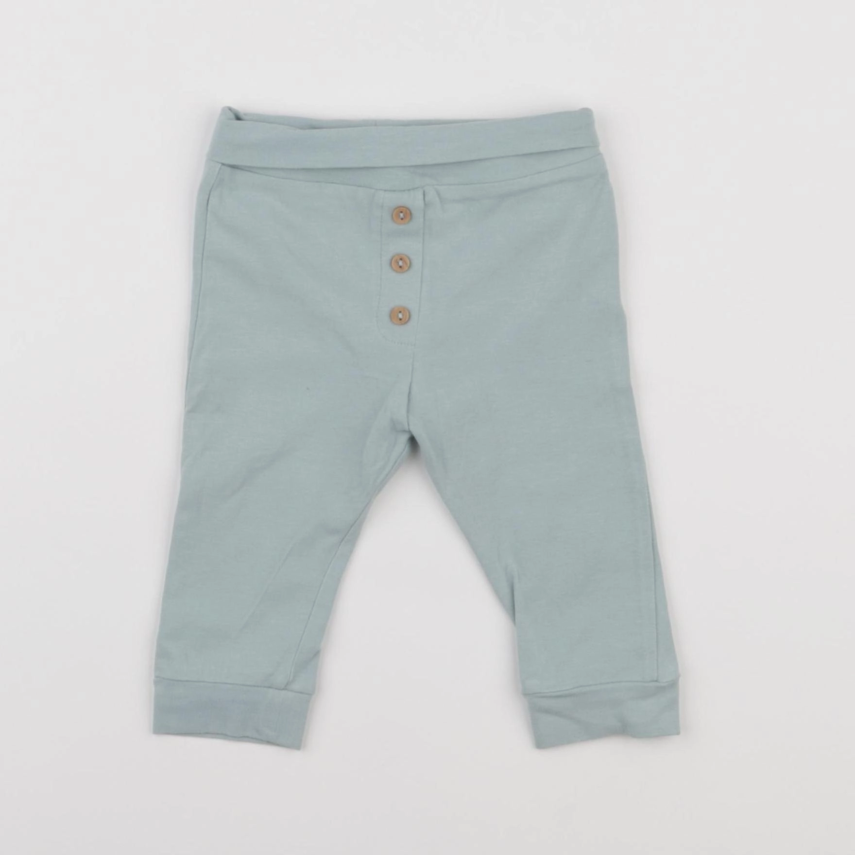 Vertbaudet - legging vert - 6 mois