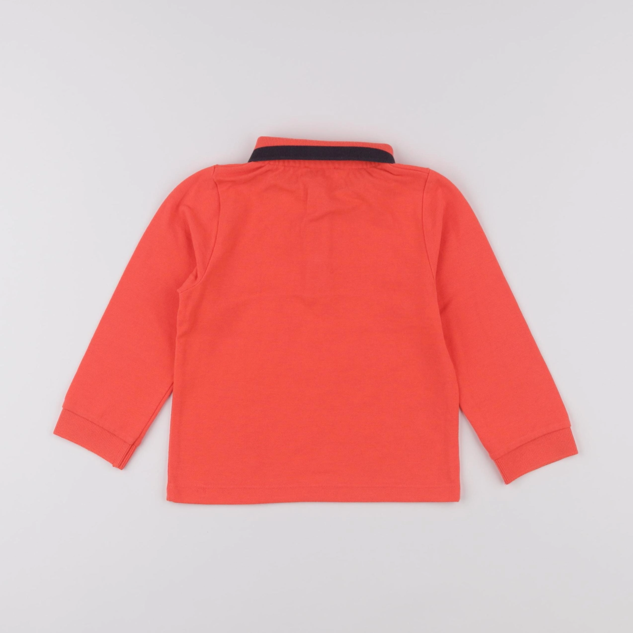 Jacadi - polo orange fluo - 36 mois