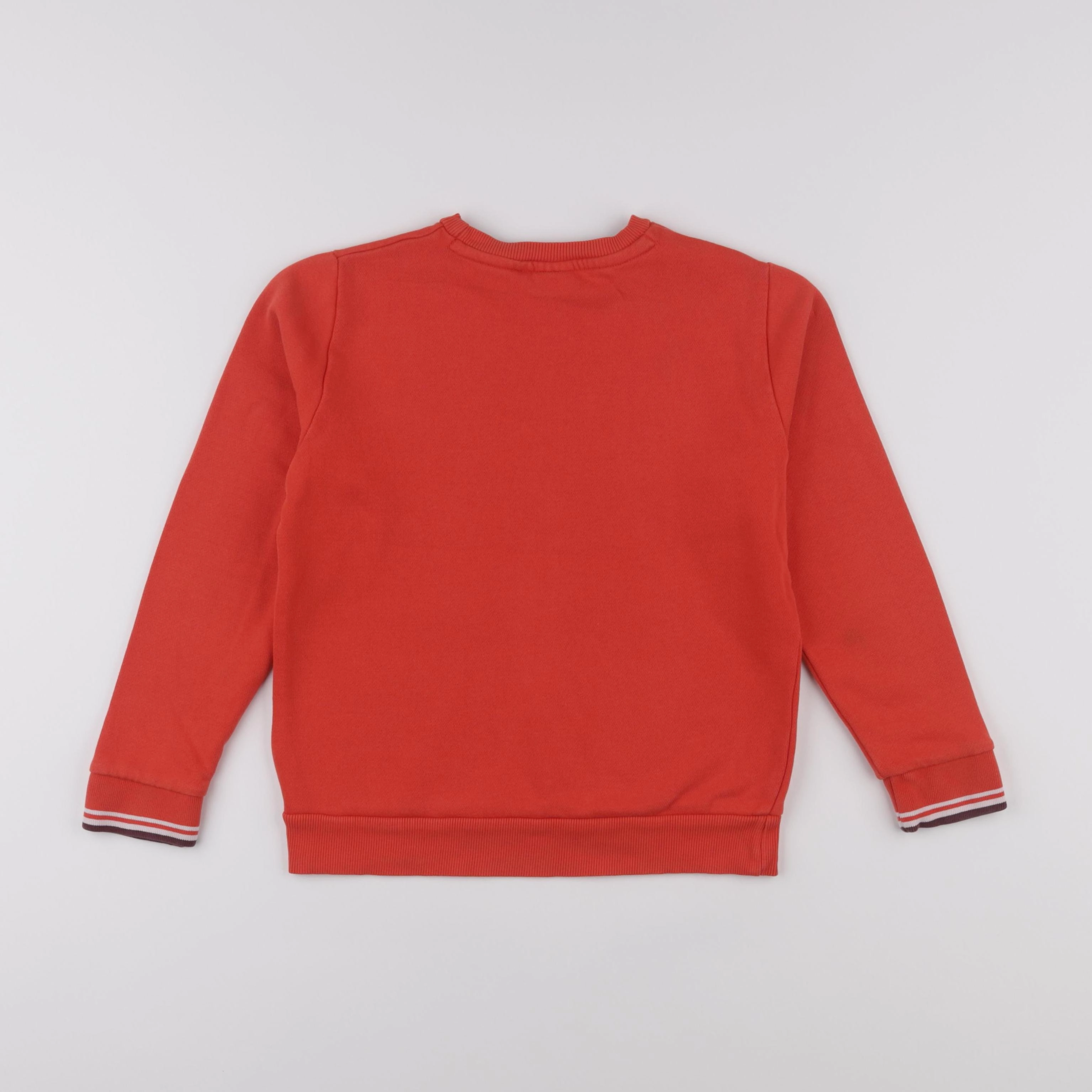 Cyrillus - sweat orange - 8 ans