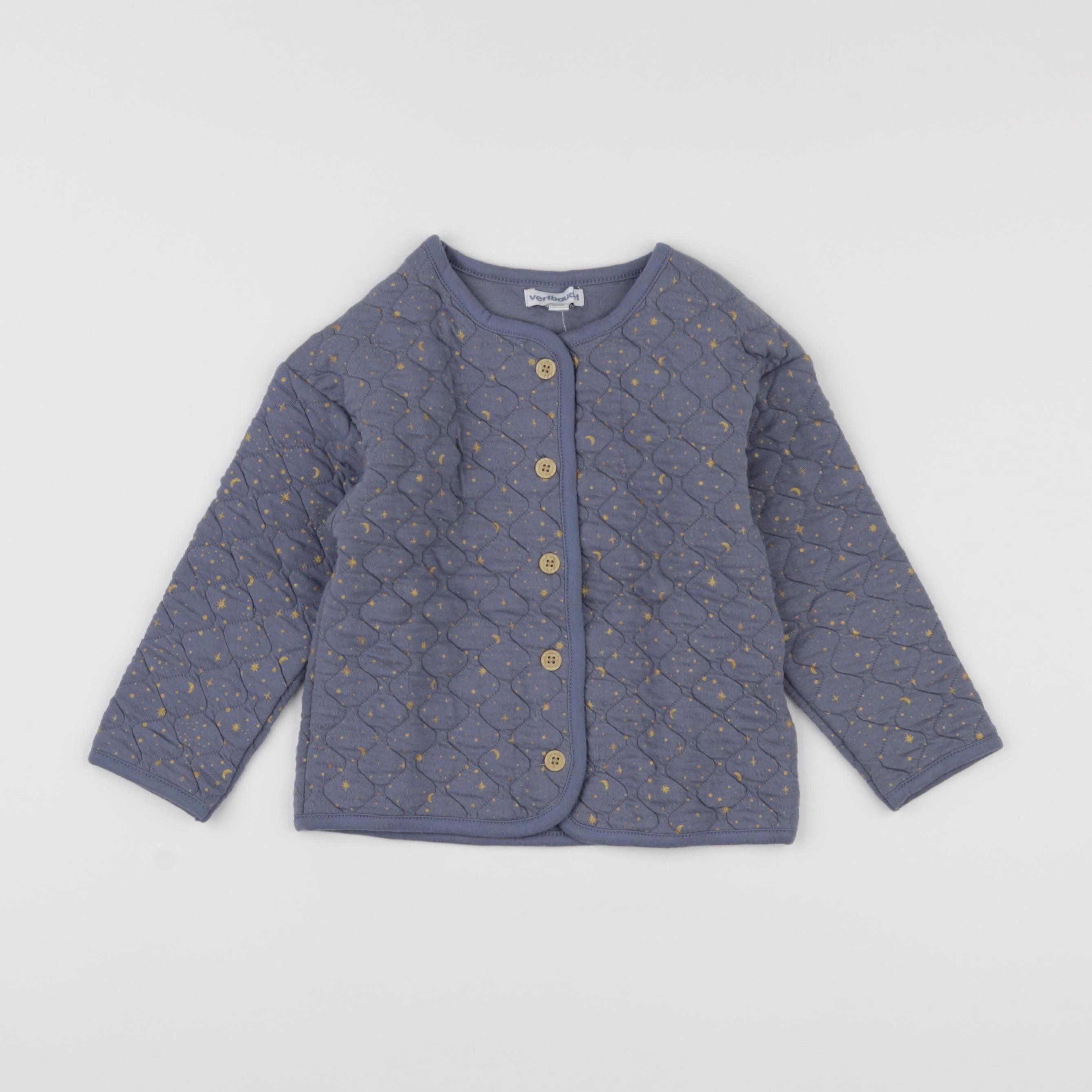 Vertbaudet - gilet bleu - 3 ans