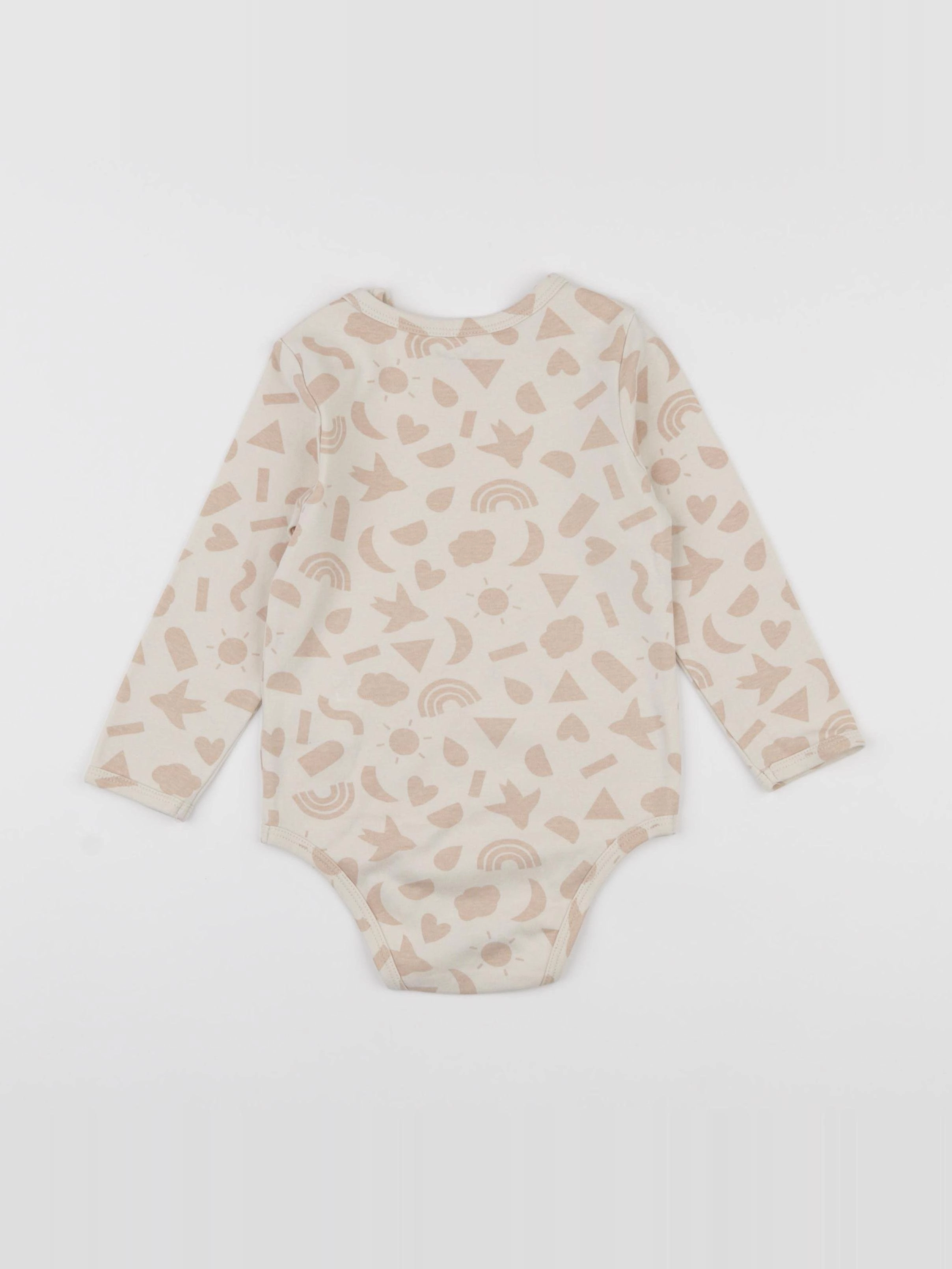 Vertbaudet - body beige - 36 mois