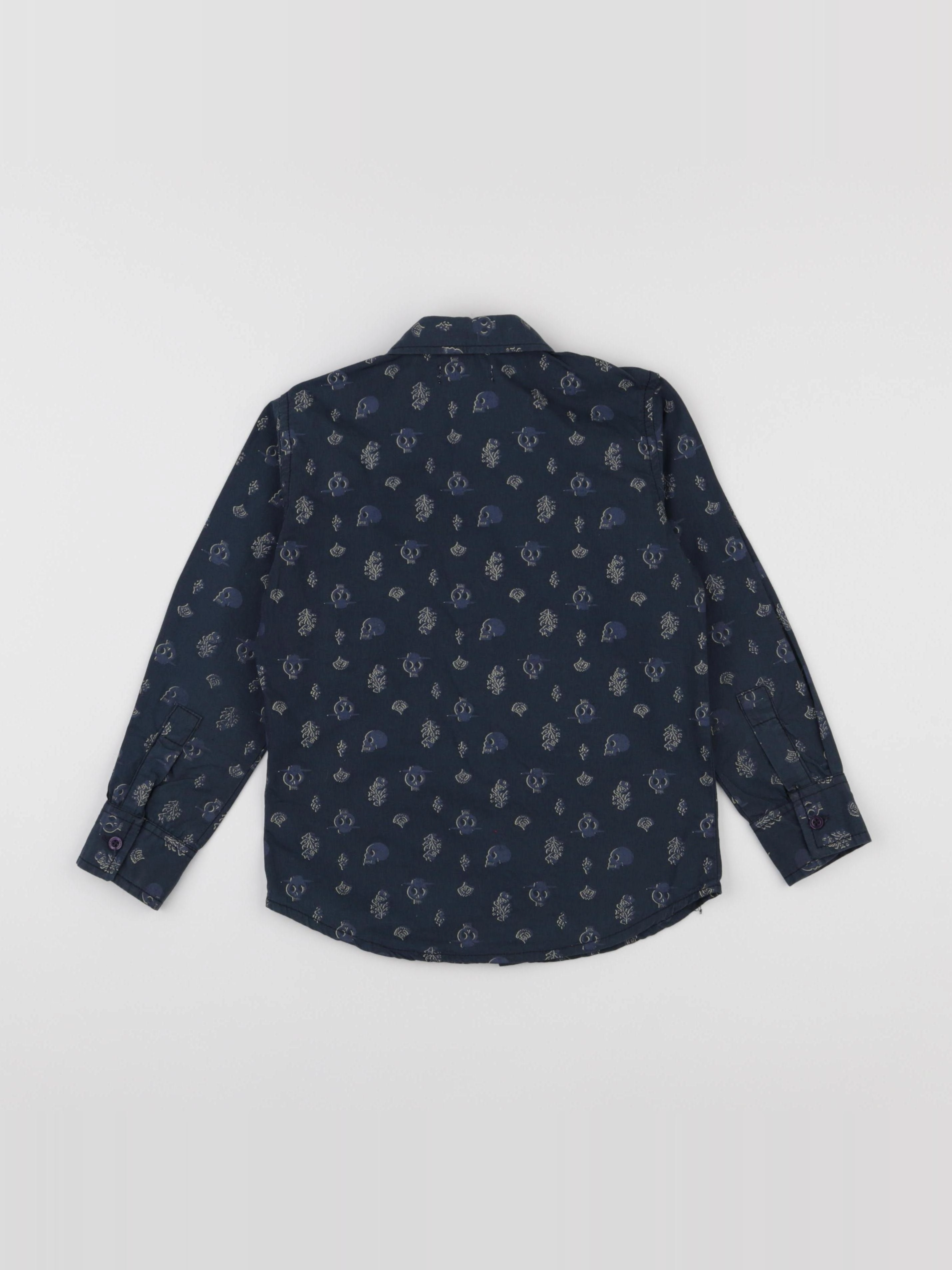 Vertbaudet - chemise bleu - 6 ans