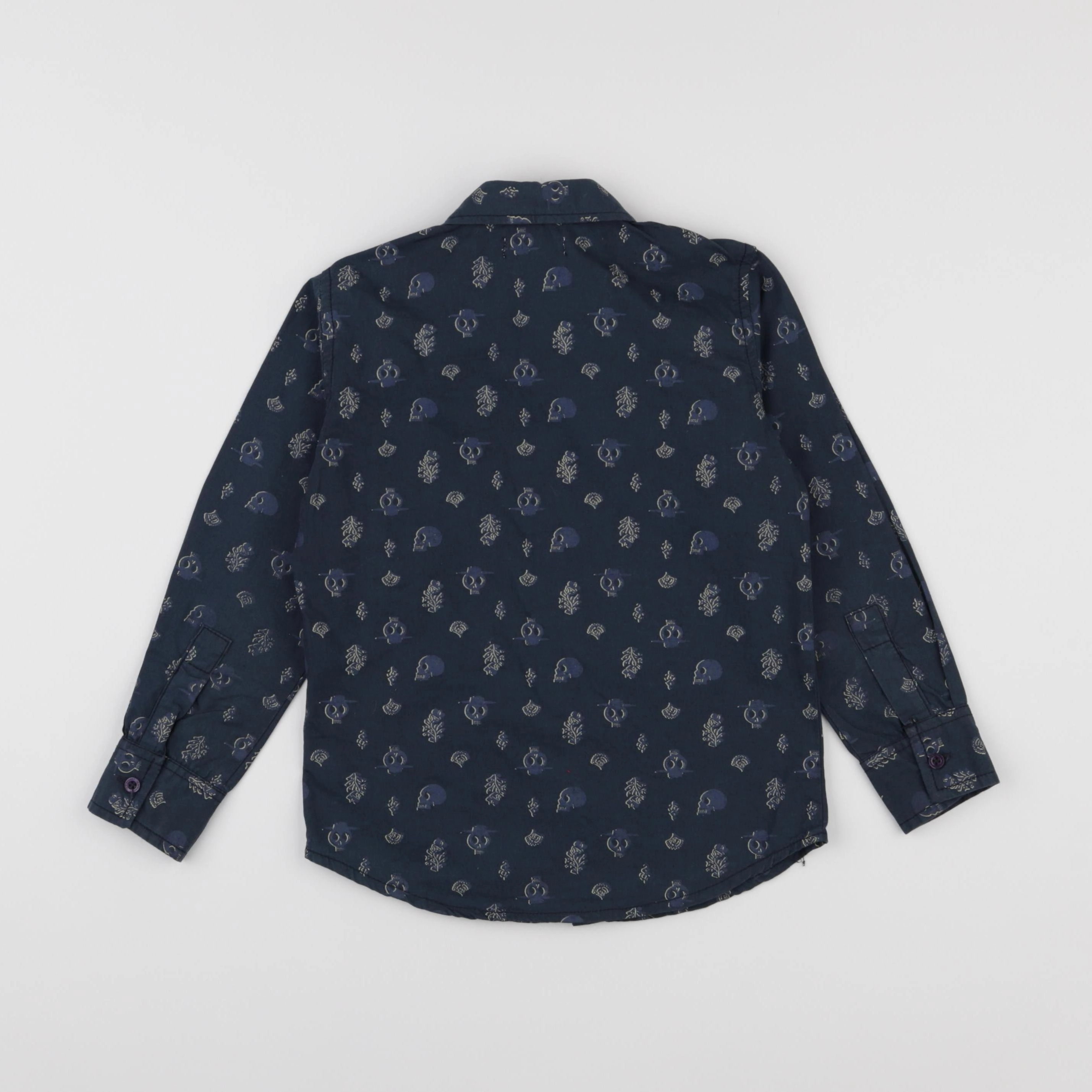 Vertbaudet - chemise bleu - 6 ans
