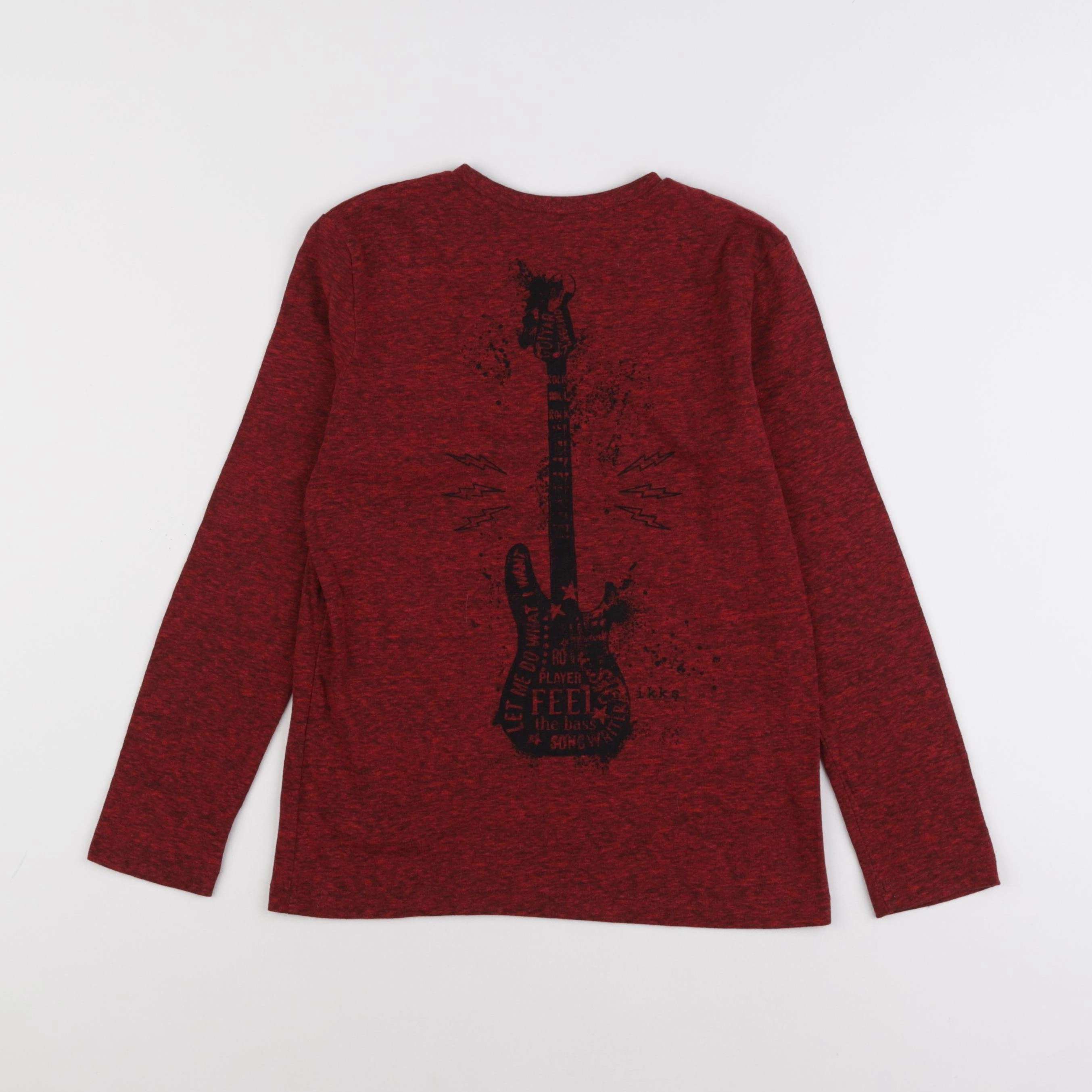 IKKS - tee-shirt rouge - 8 ans