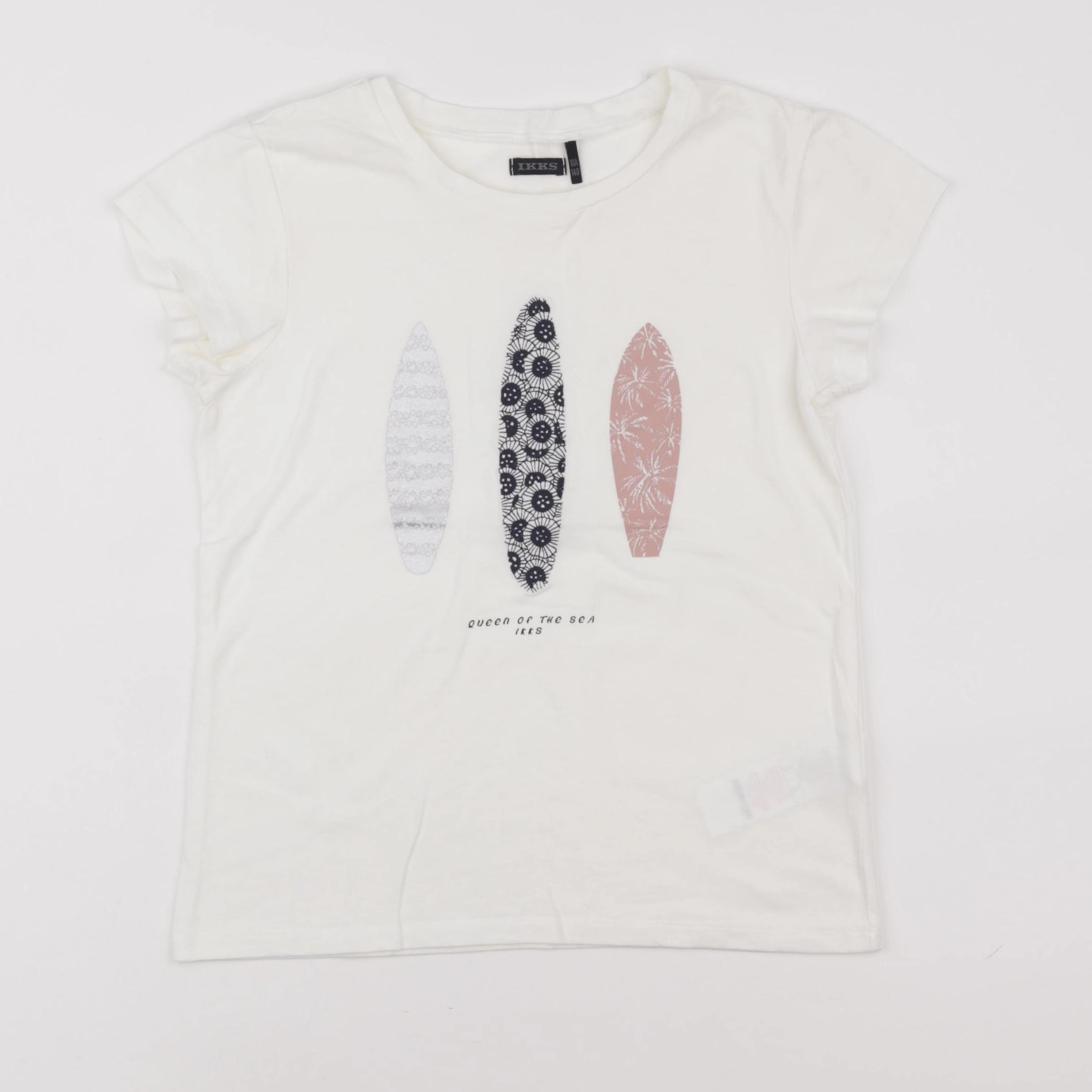 IKKS - tee-shirt multicolore - 10 ans