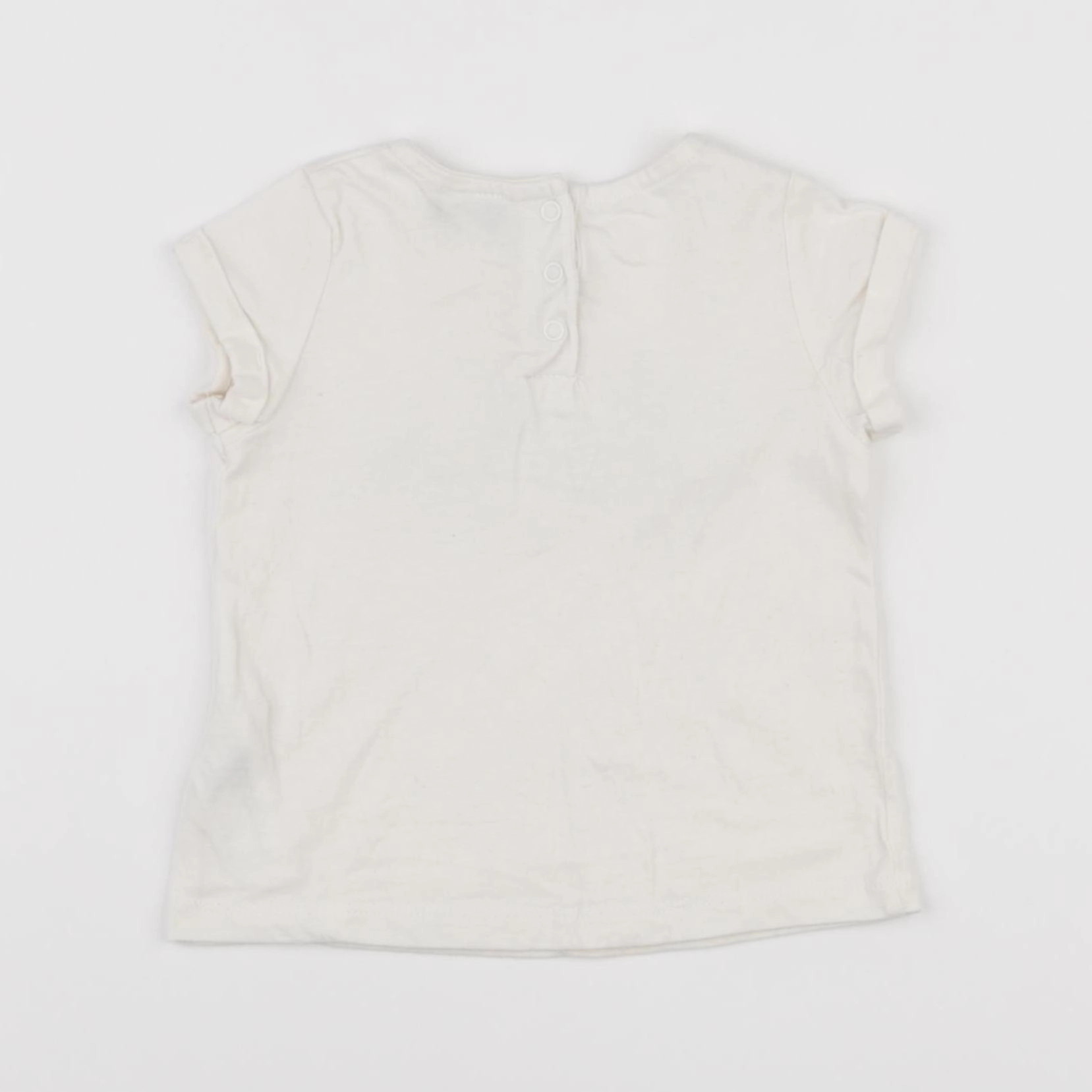 Tape à l'oeil - tee-shirt blanc - 9 mois