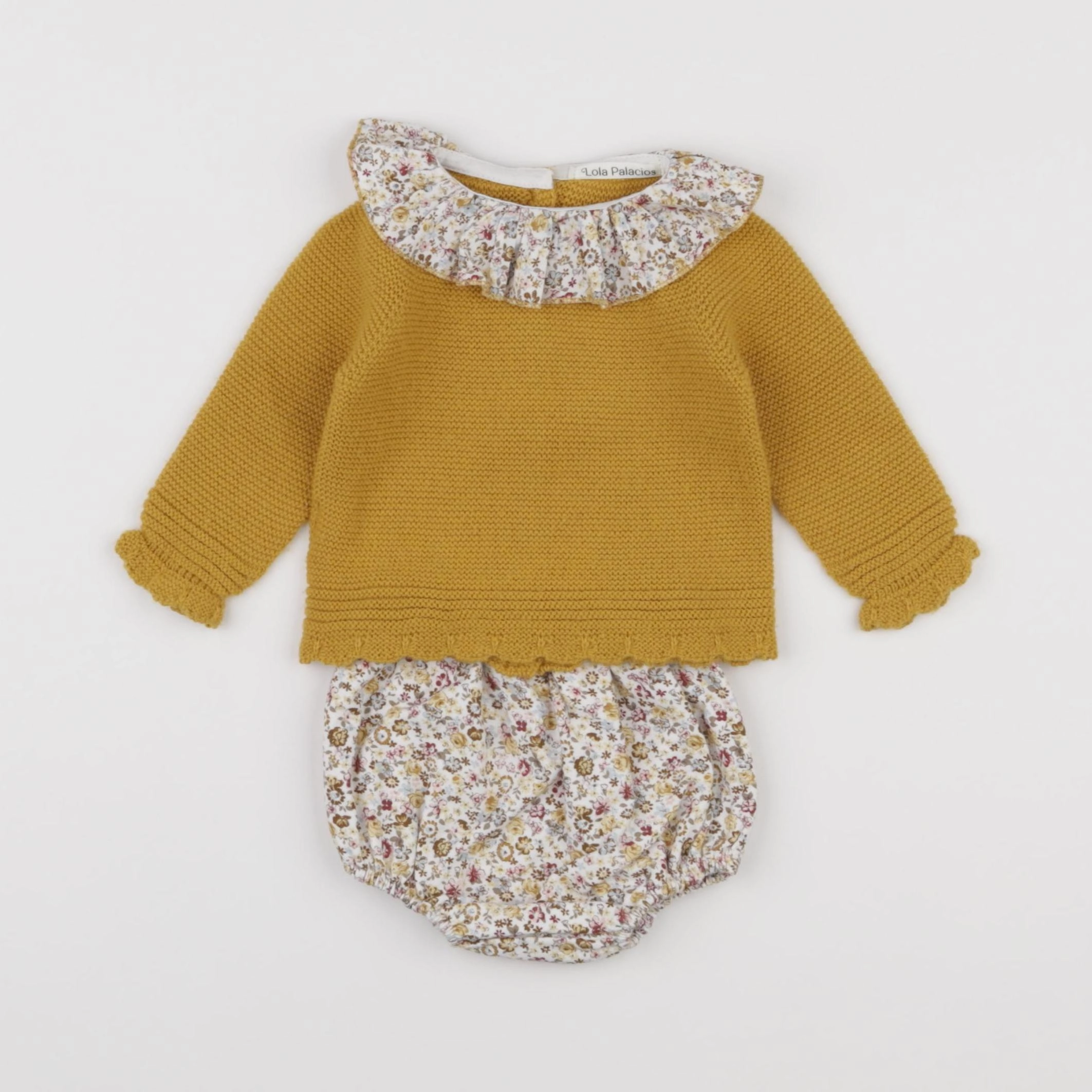 Lola Palacios - ensemble jaune - 6 mois