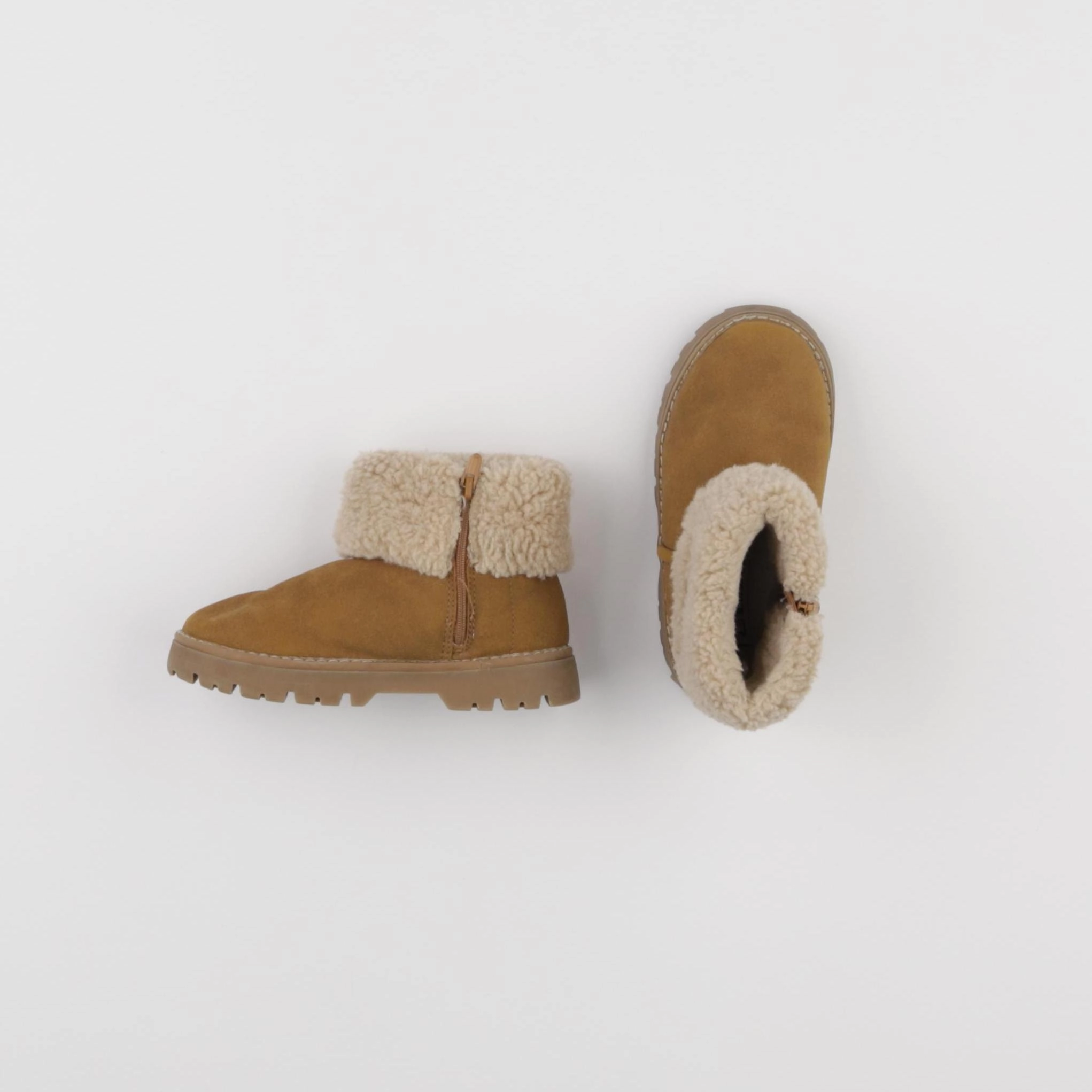 Zara - boots marron - pointure 25