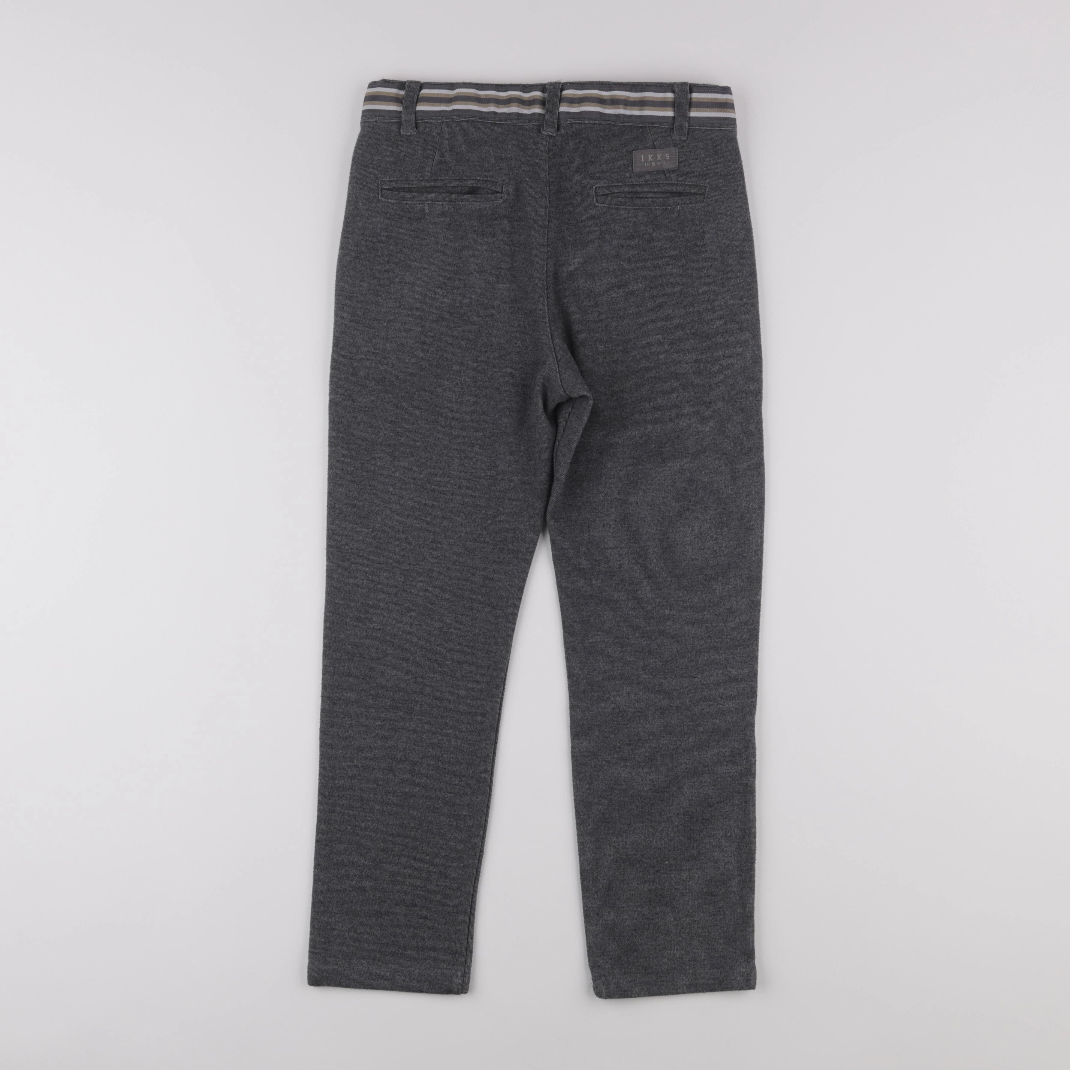IKKS - pantalon gris - 10 ans
