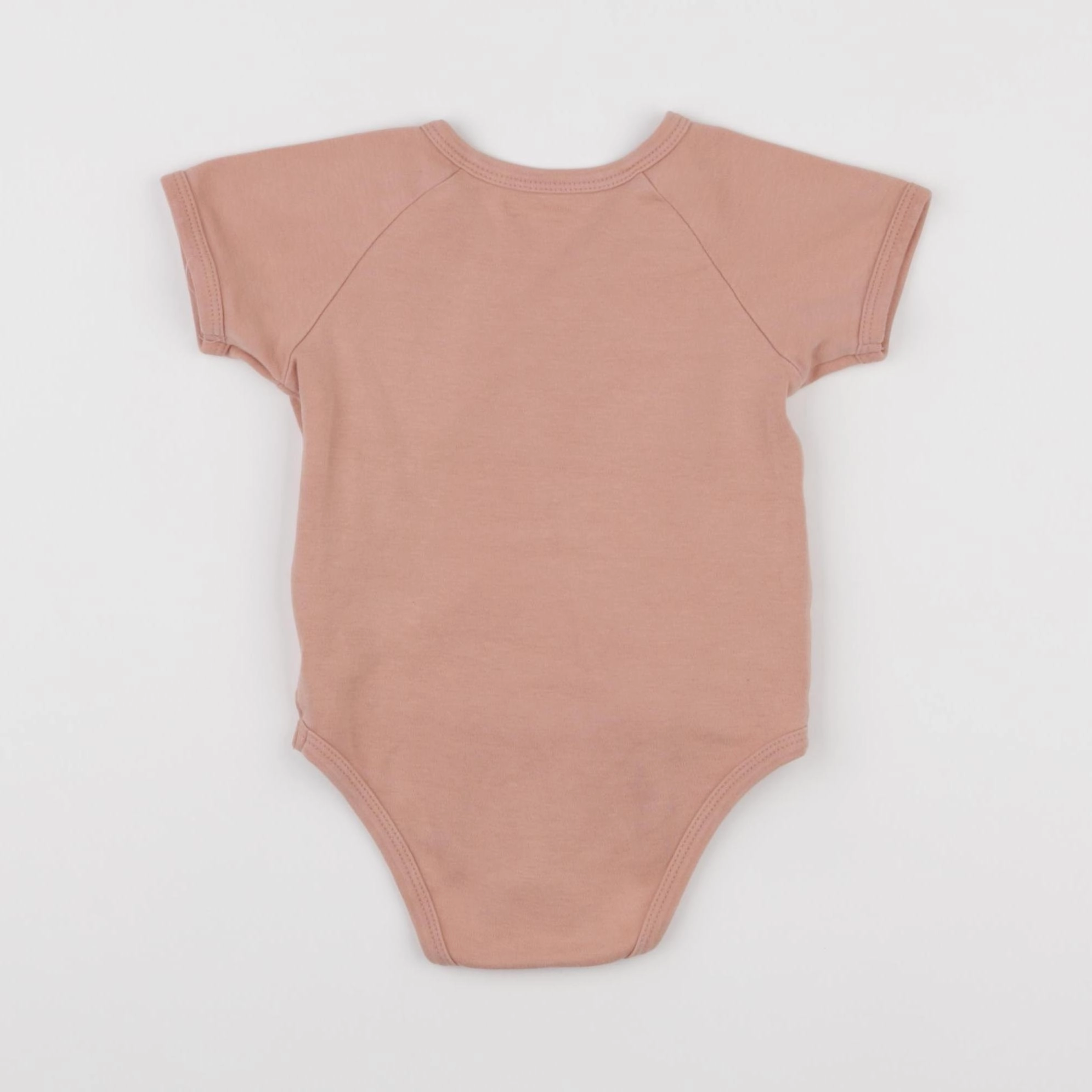 Vertbaudet - body rose - 12 mois
