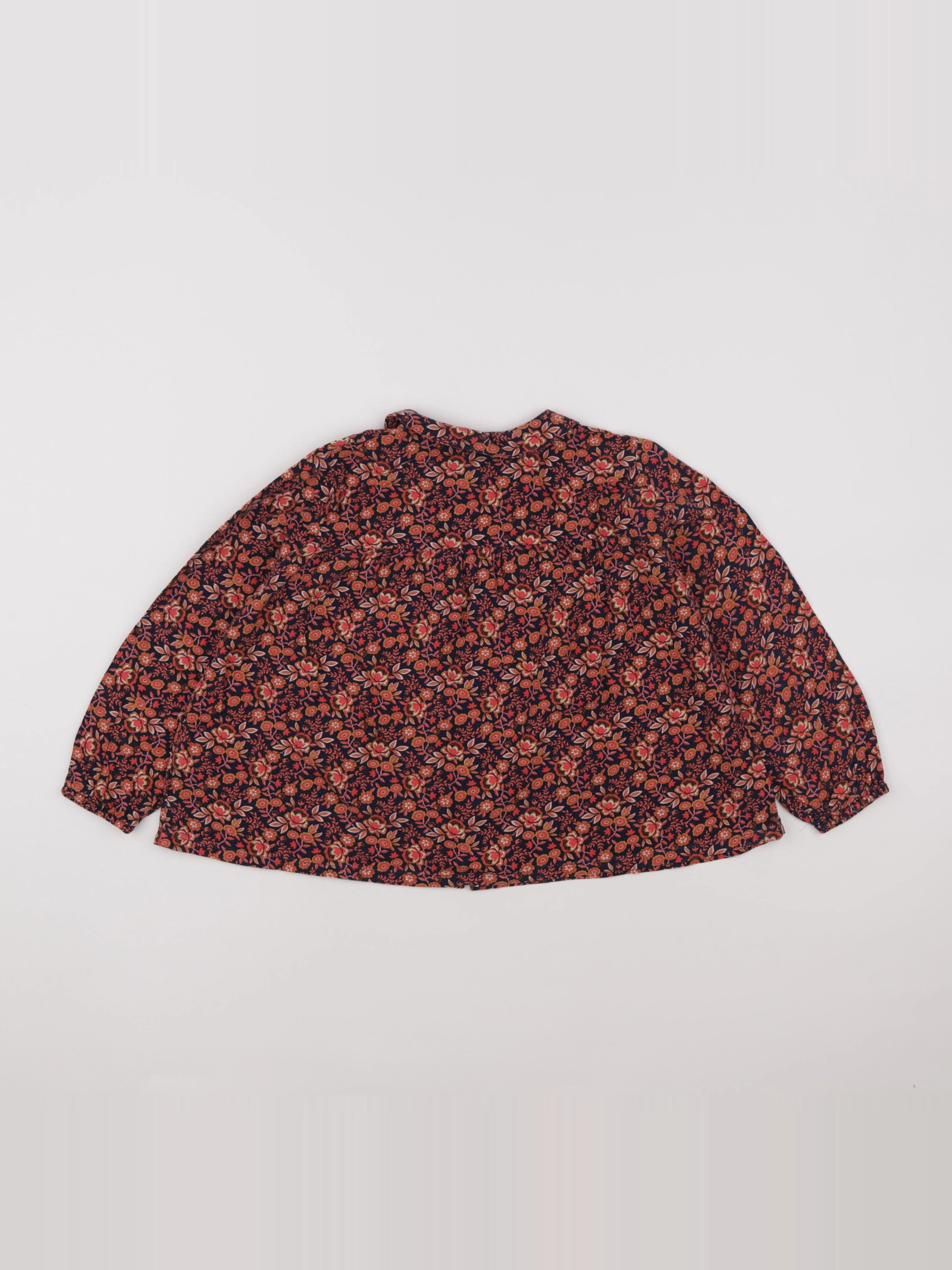 Monoprix - blouse rouge - 6 ans