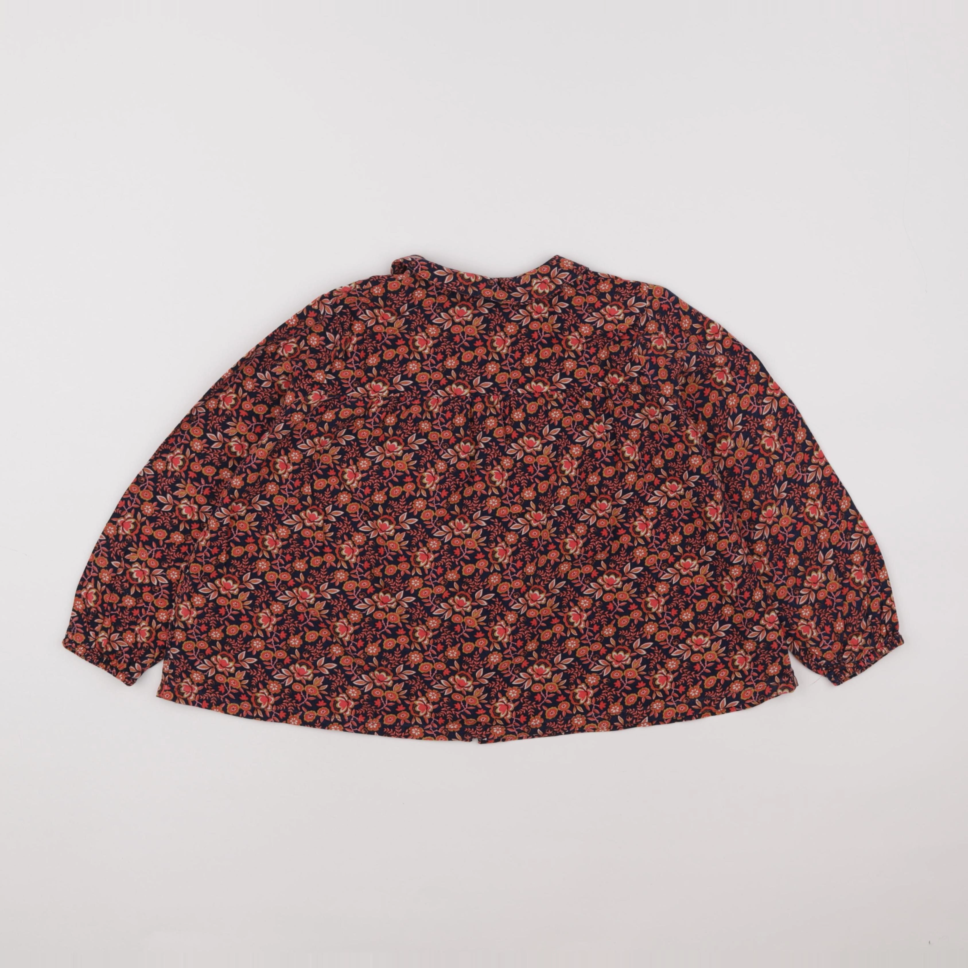 Monoprix - blouse rouge - 6 ans