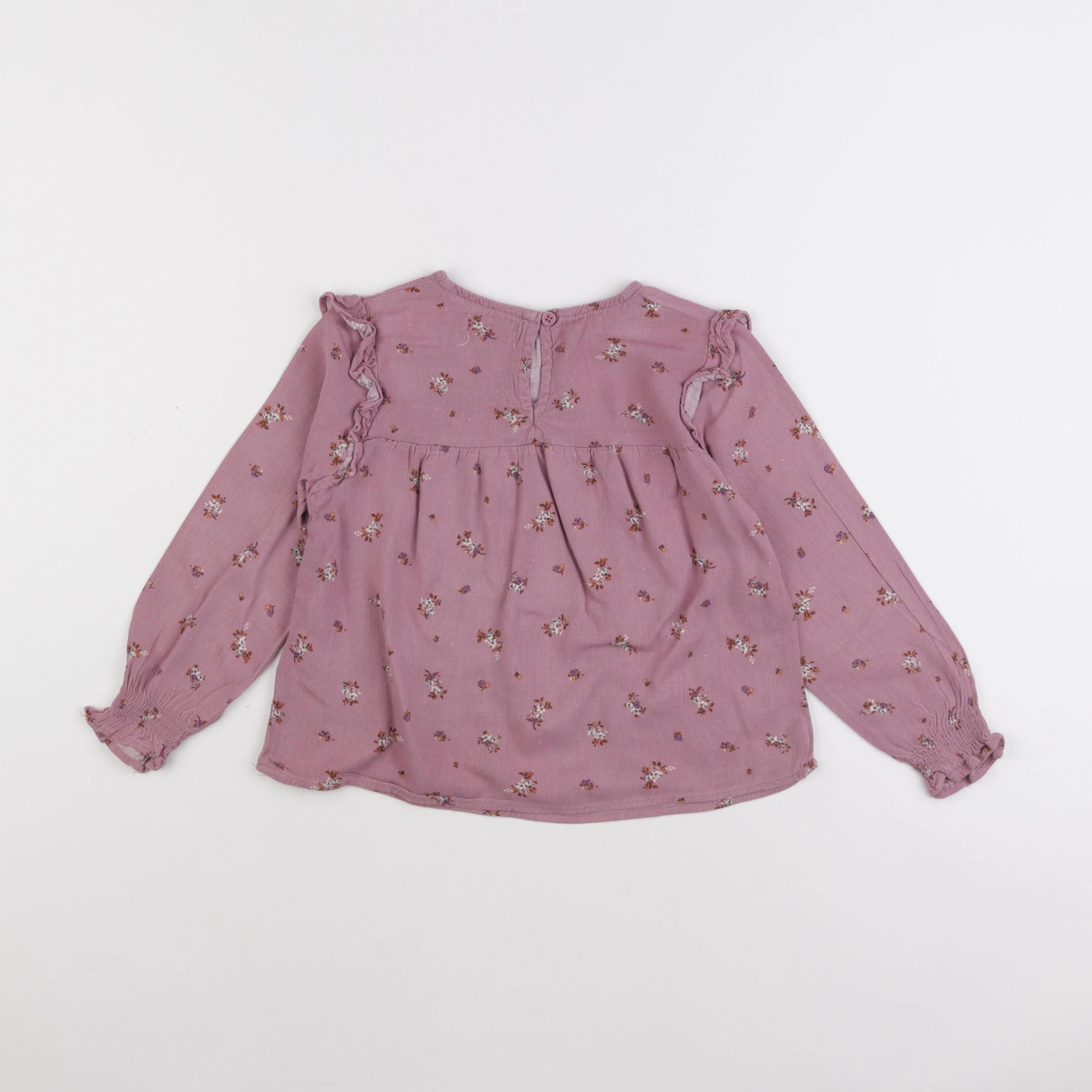 Vertbaudet - blouse violet - 5 ans