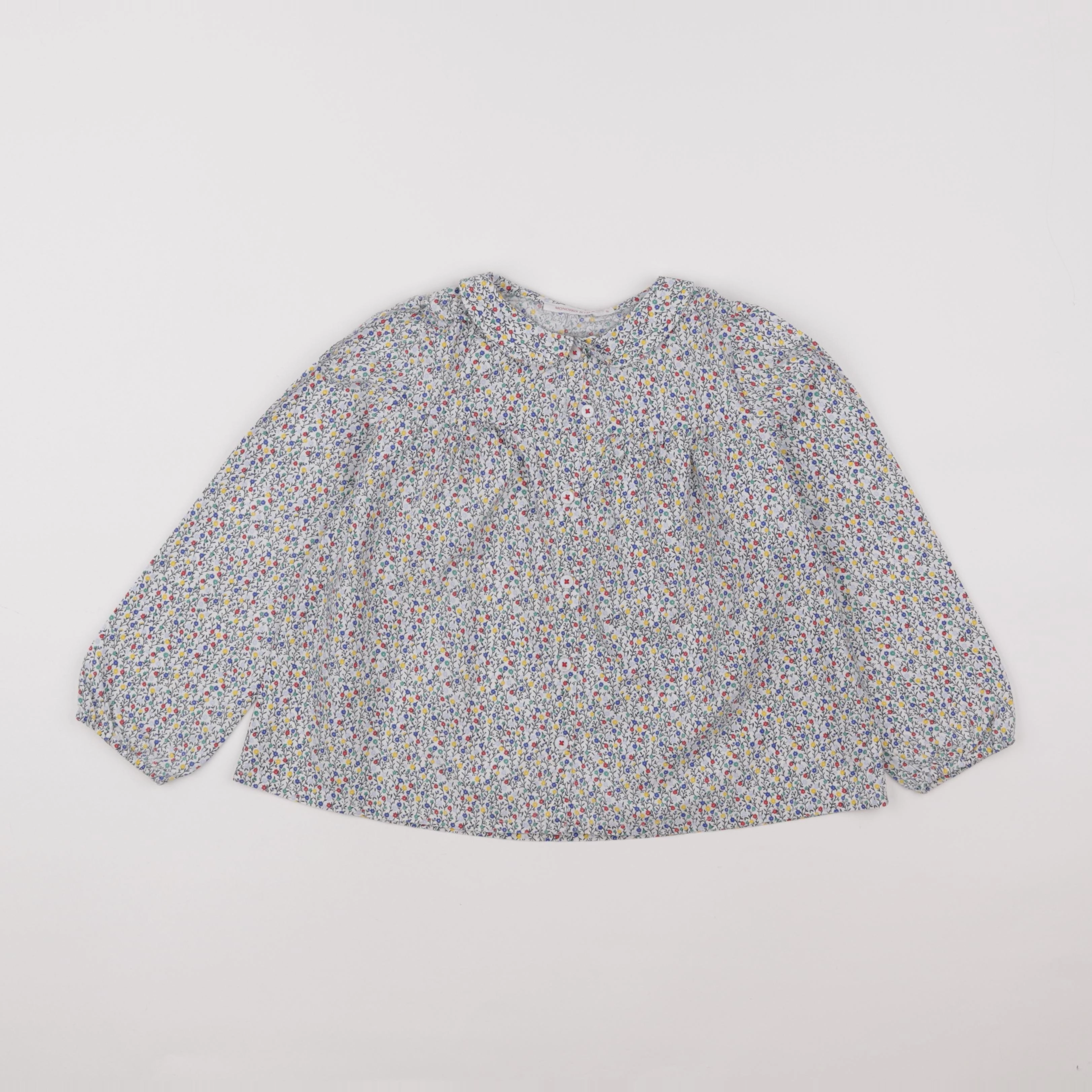 Monoprix - blouse multicolore - 6 ans