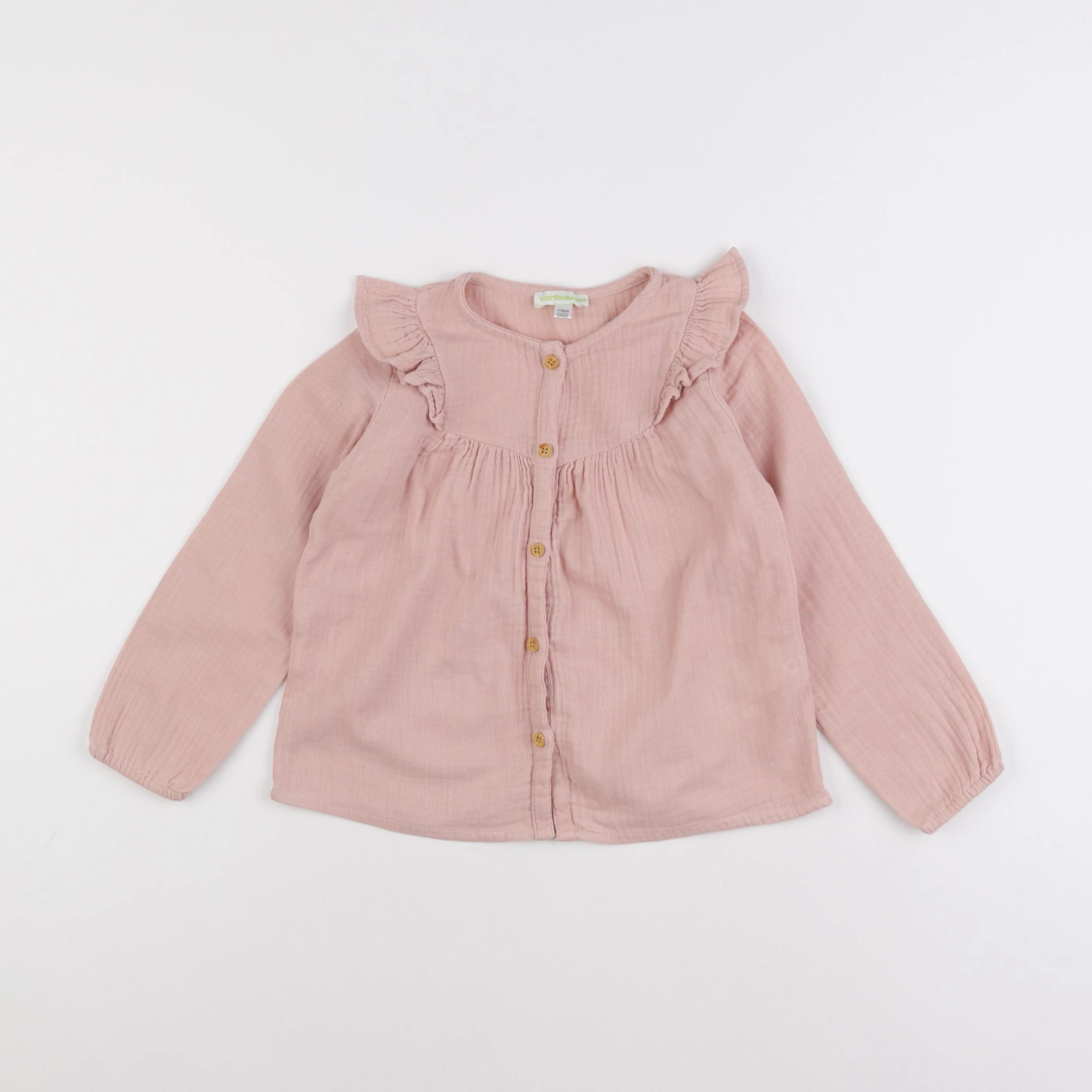 Vertbaudet - blouse rose - 5 ans