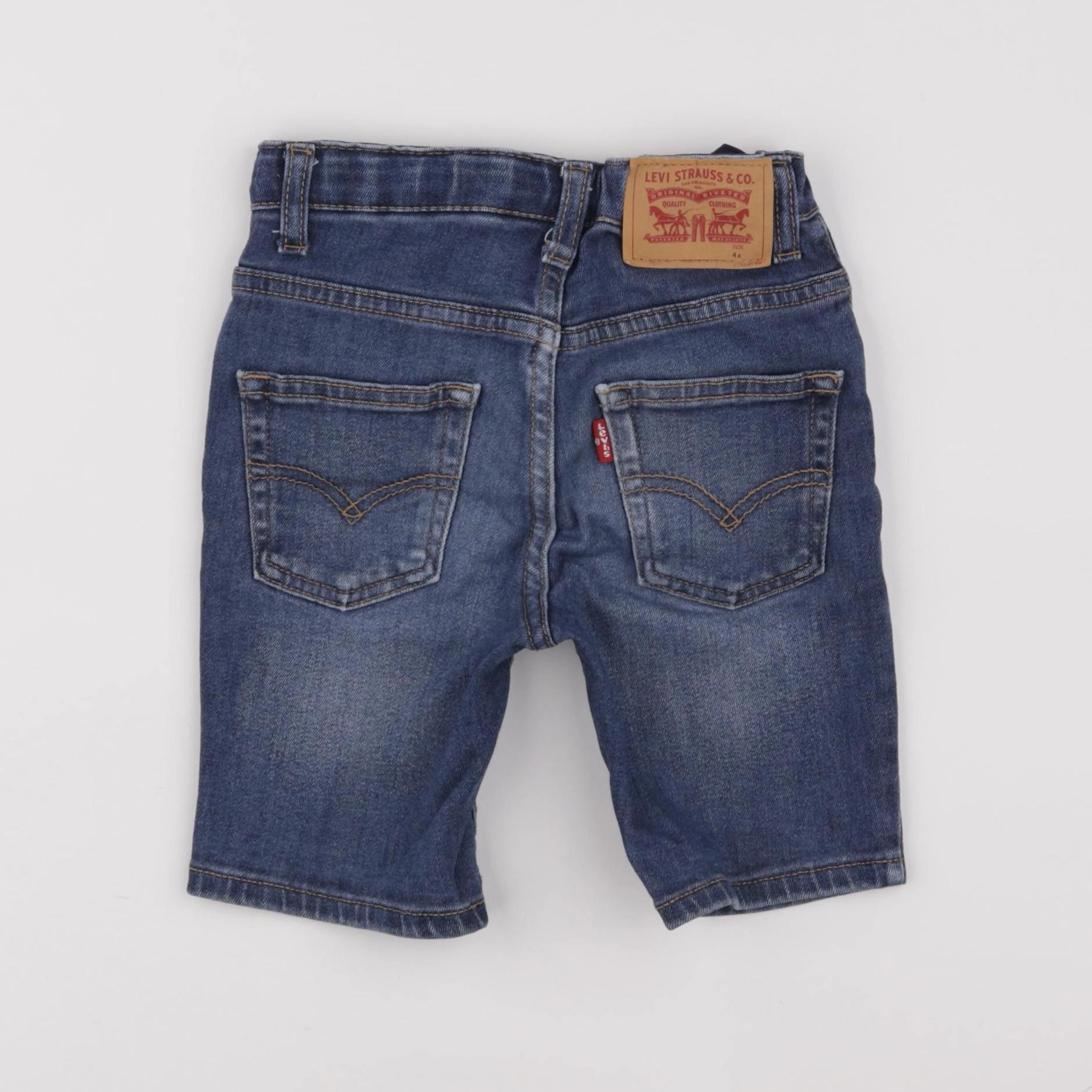 Levi's - short bleu - 4 ans