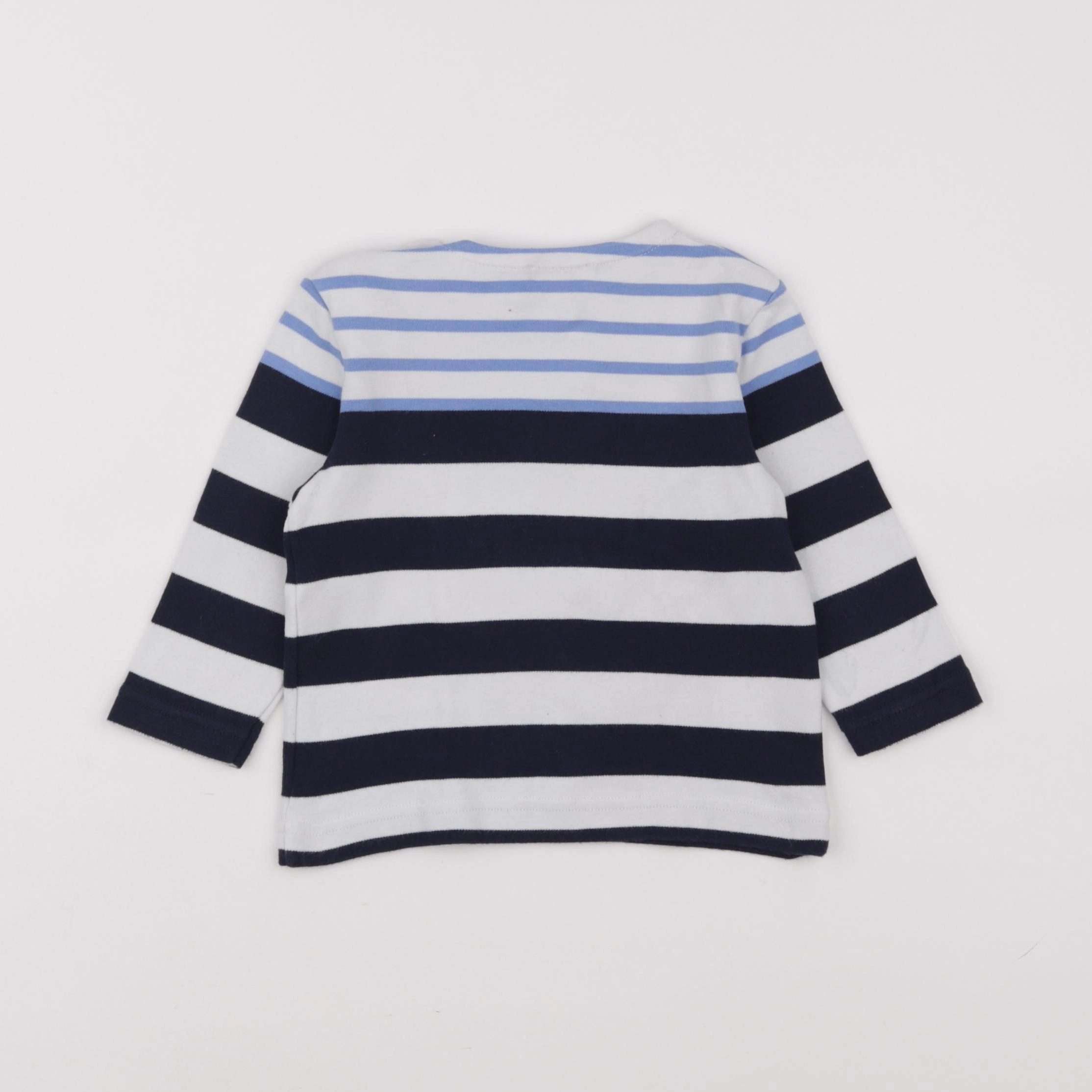 Armor Lux - tee-shirt bleu - 18 mois