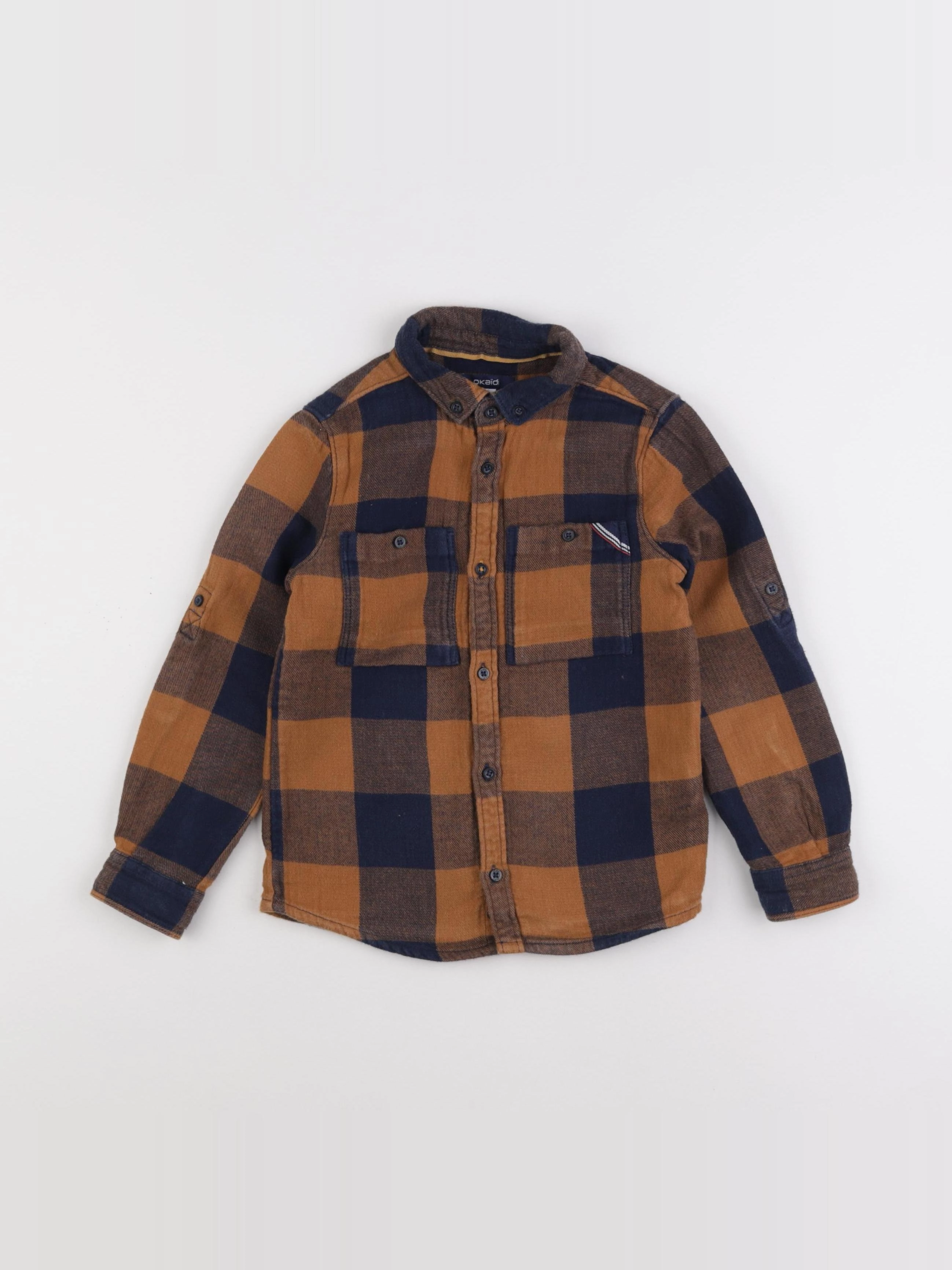 Okaidi - chemise marron - 5 ans